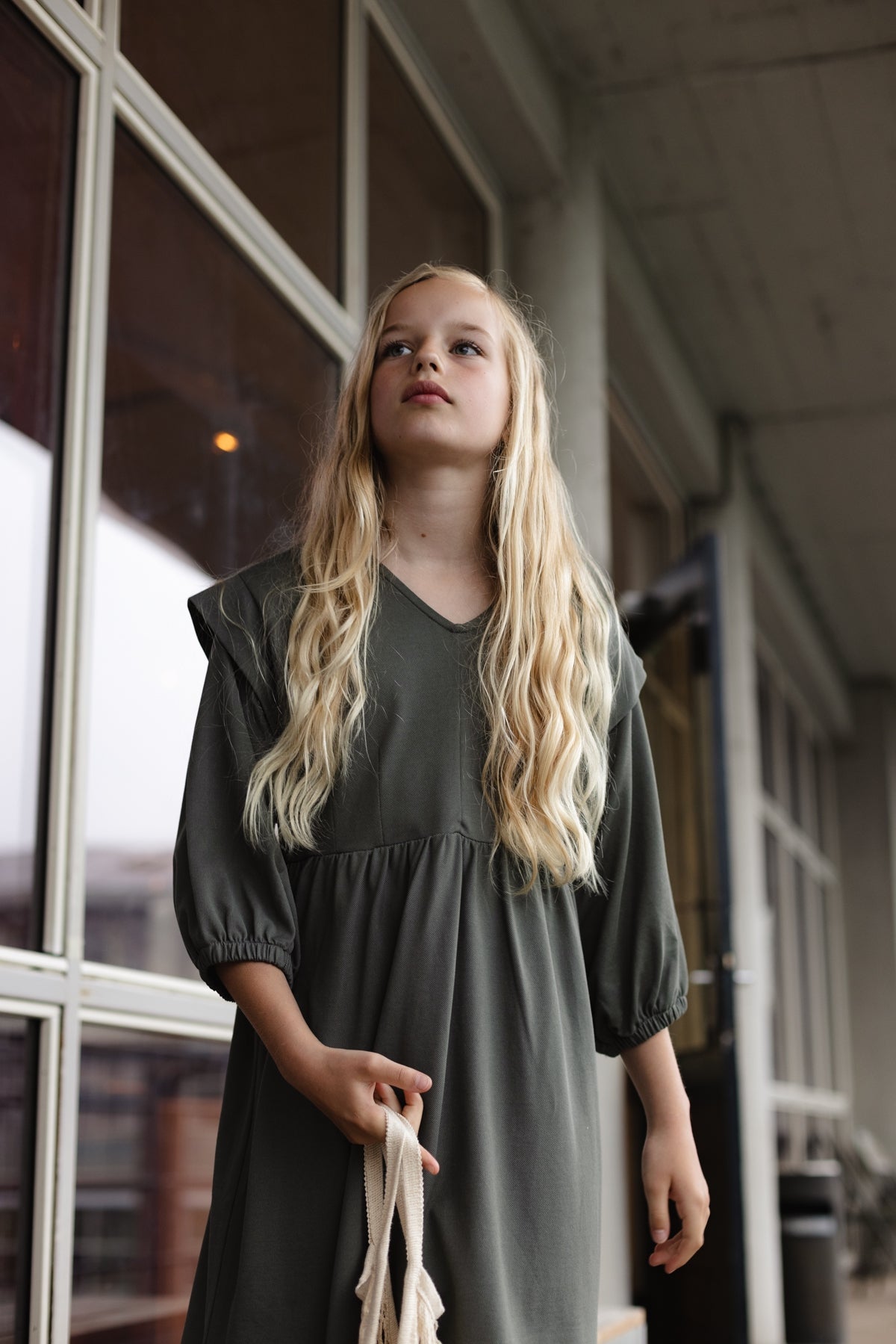 DRESS | Bottle Green