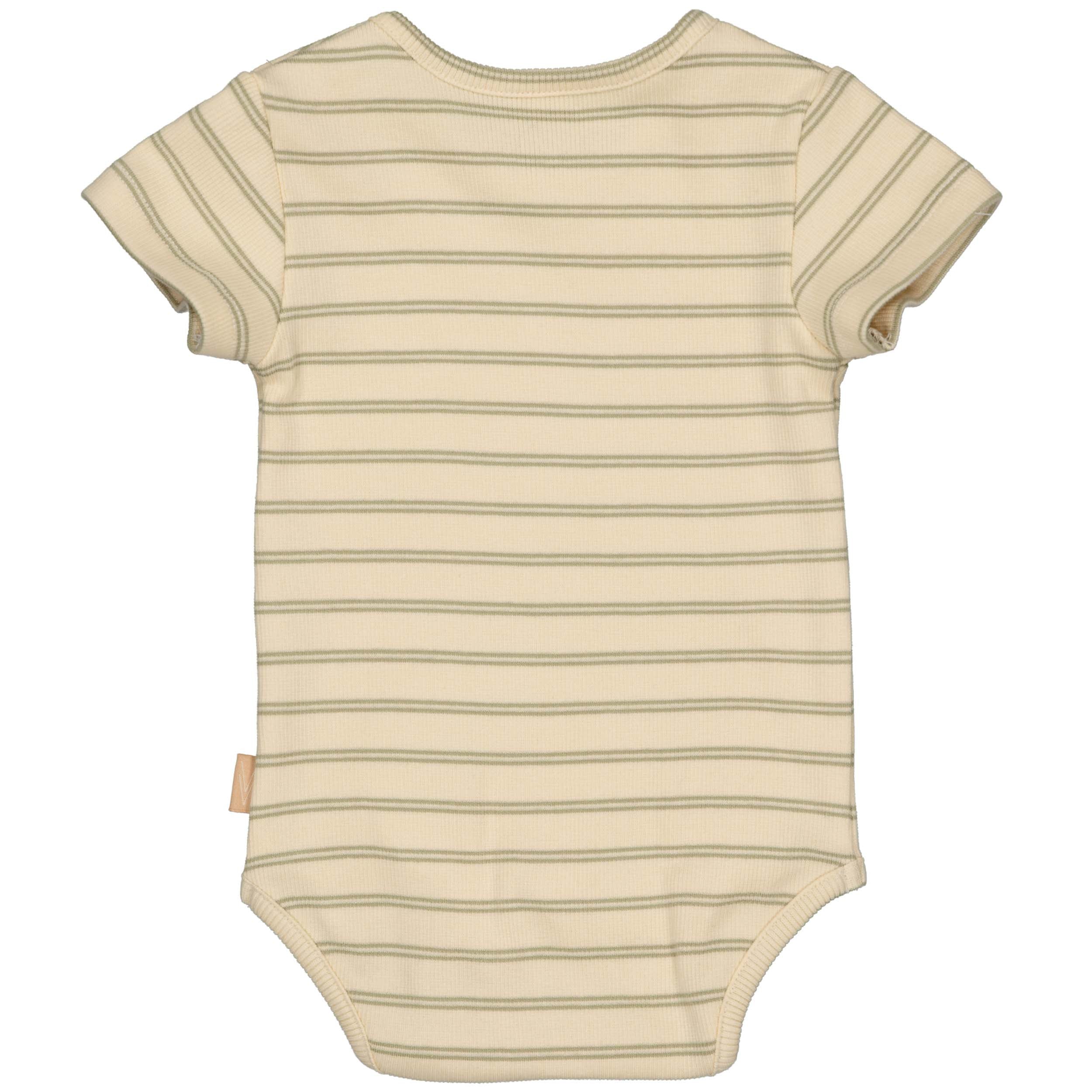 BODYSUIT | AOP Brown Stripe