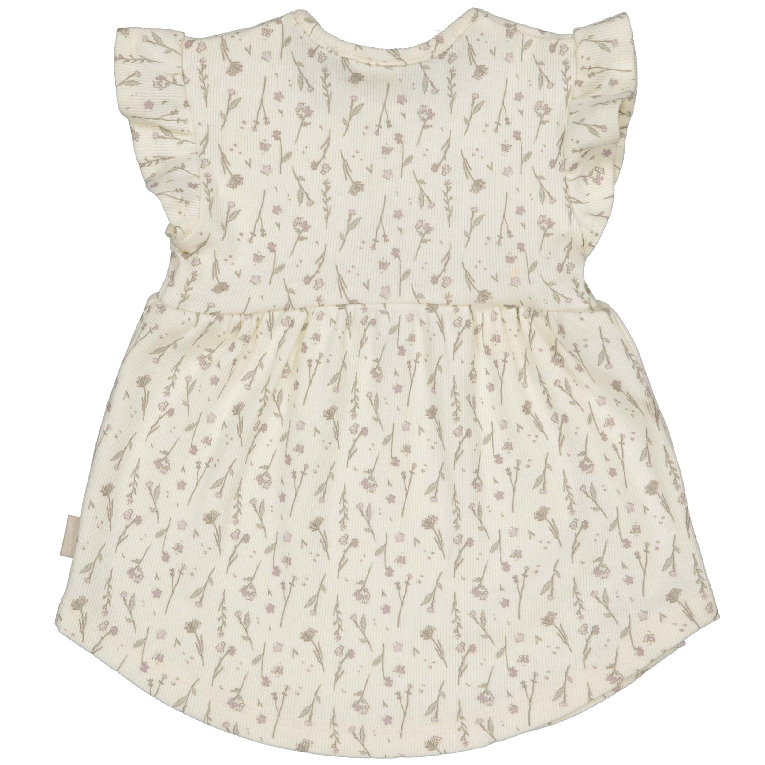 Jurk Wit | AOP White Flower