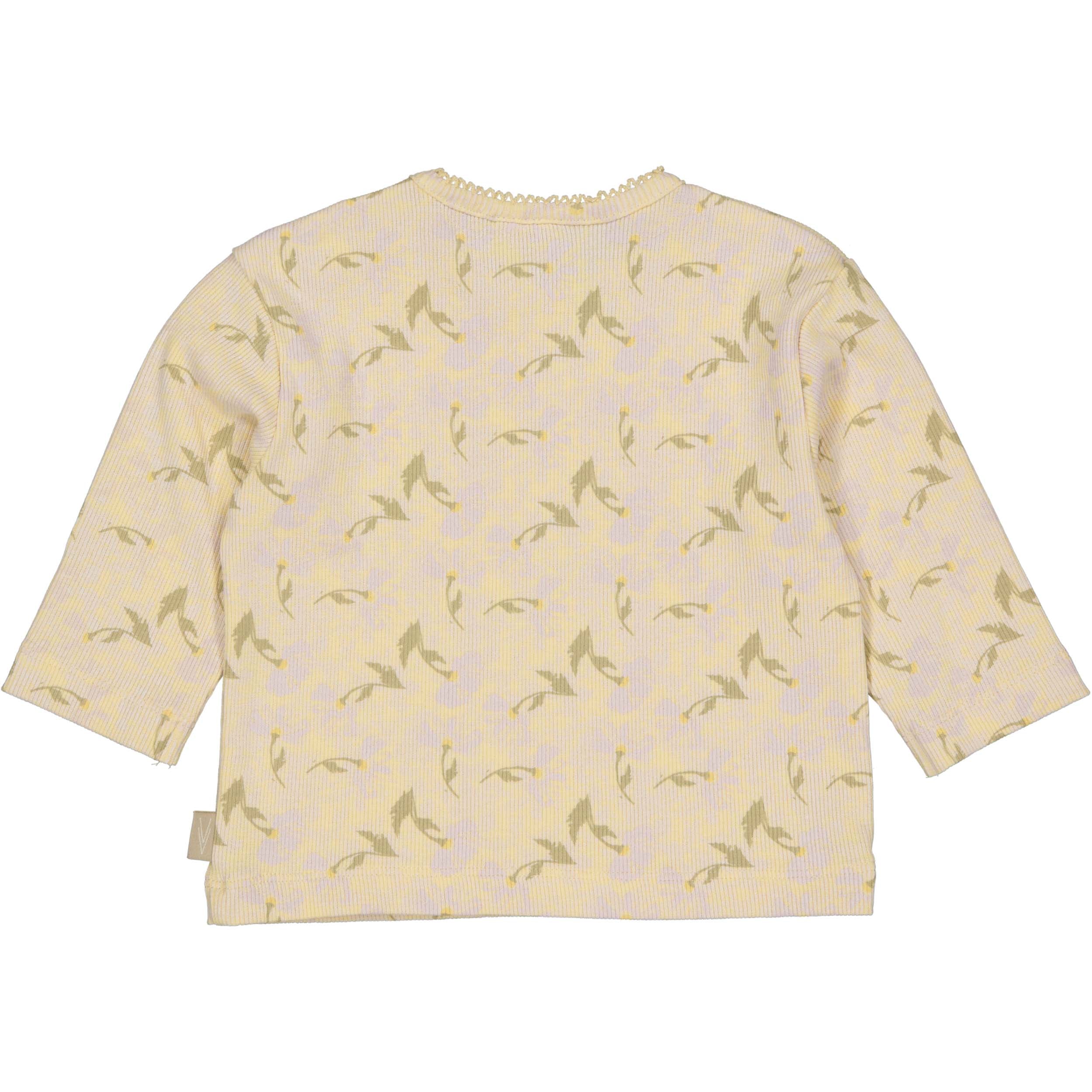 Shirt geel met bloemenprint | AOP Yellow Flower