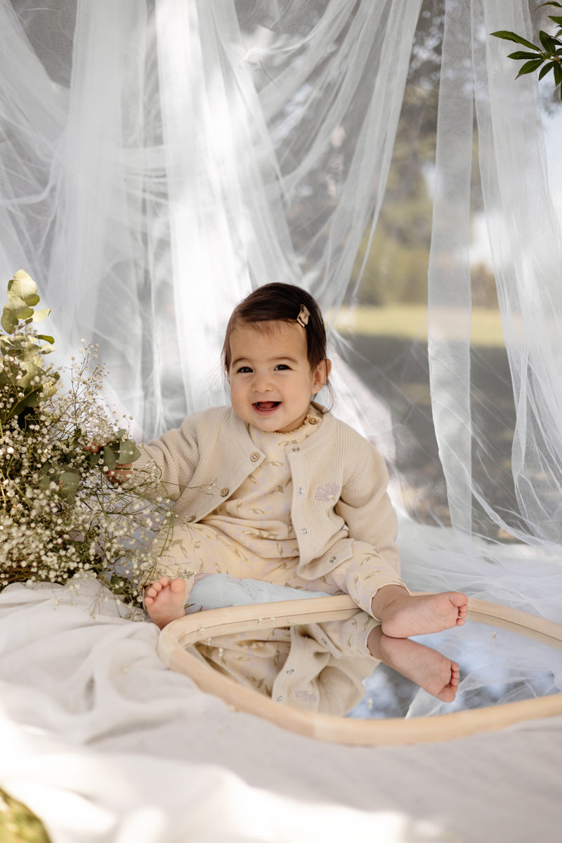 Shirt geel met bloemenprint | AOP Yellow Flower