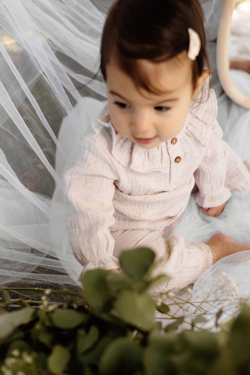 Shirt roze met dierenprint | AOP Pink Animal