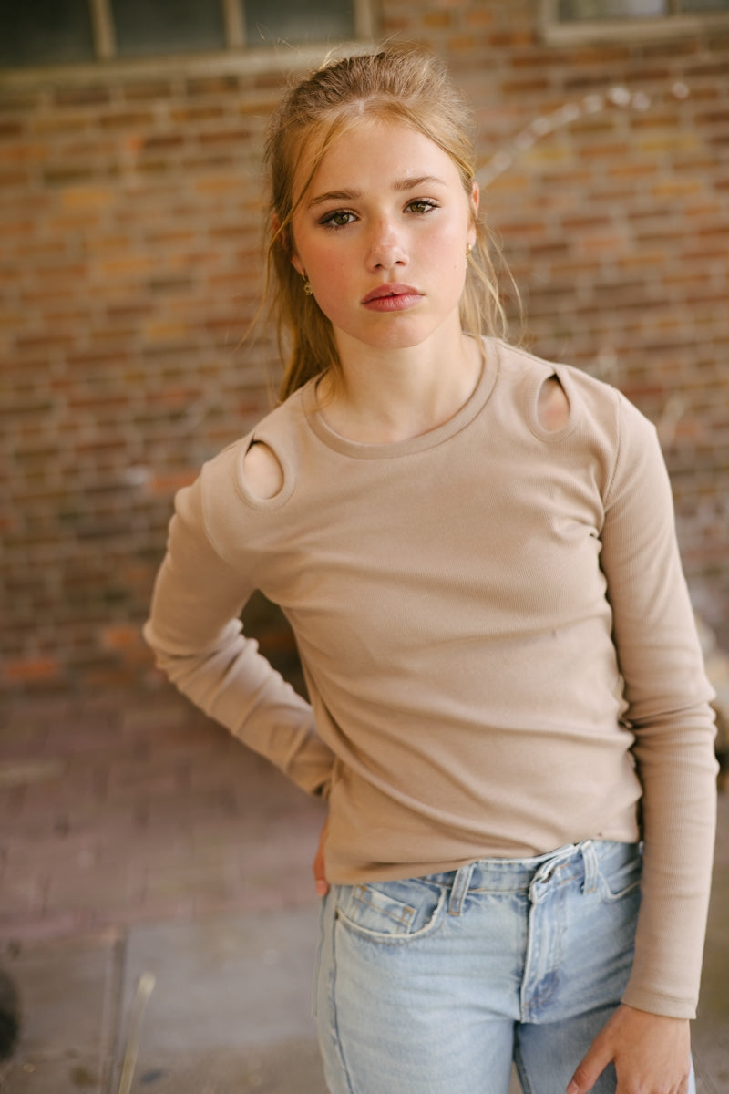 Shirt Bruin | Dark Taupe