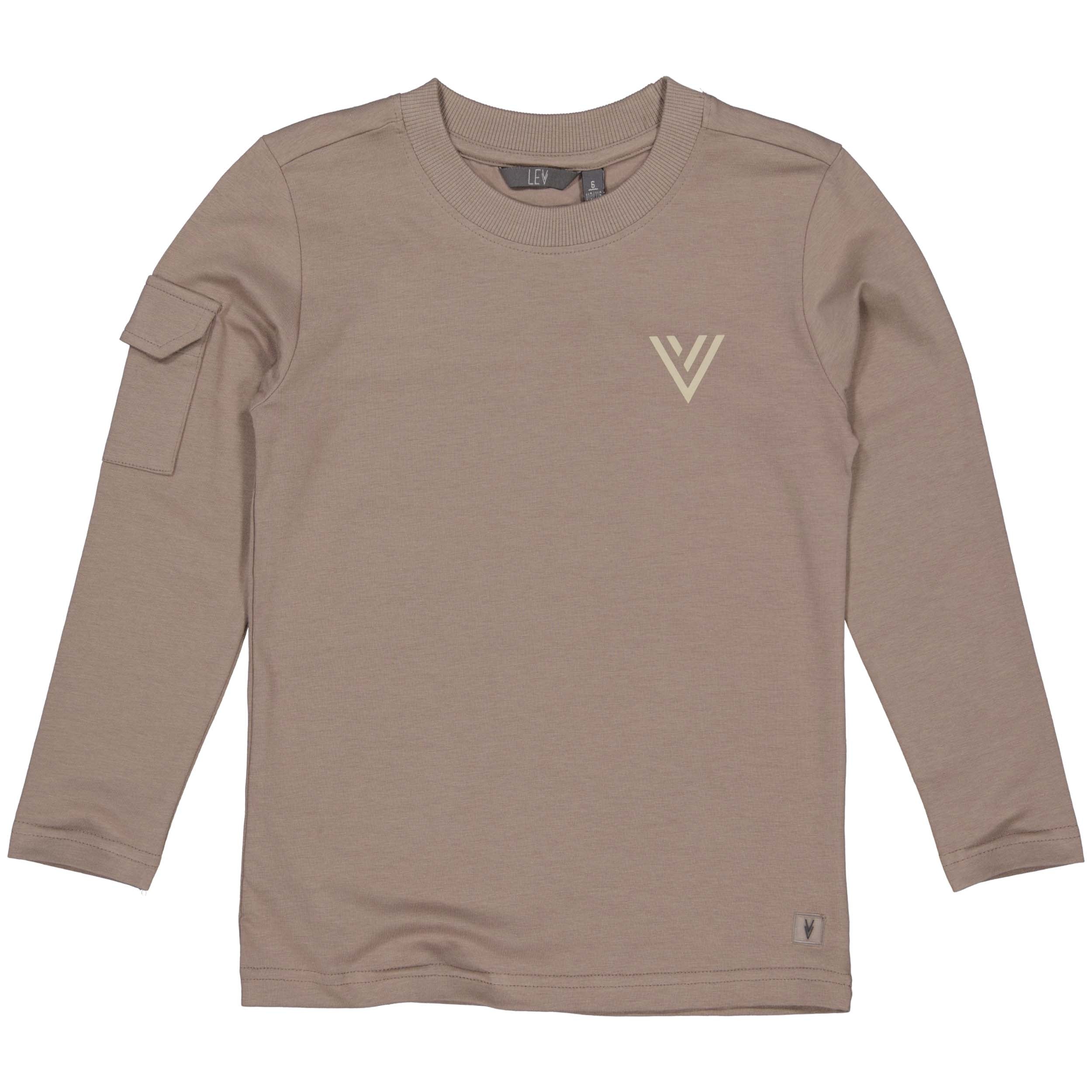 Shirt Bruin | Taupe