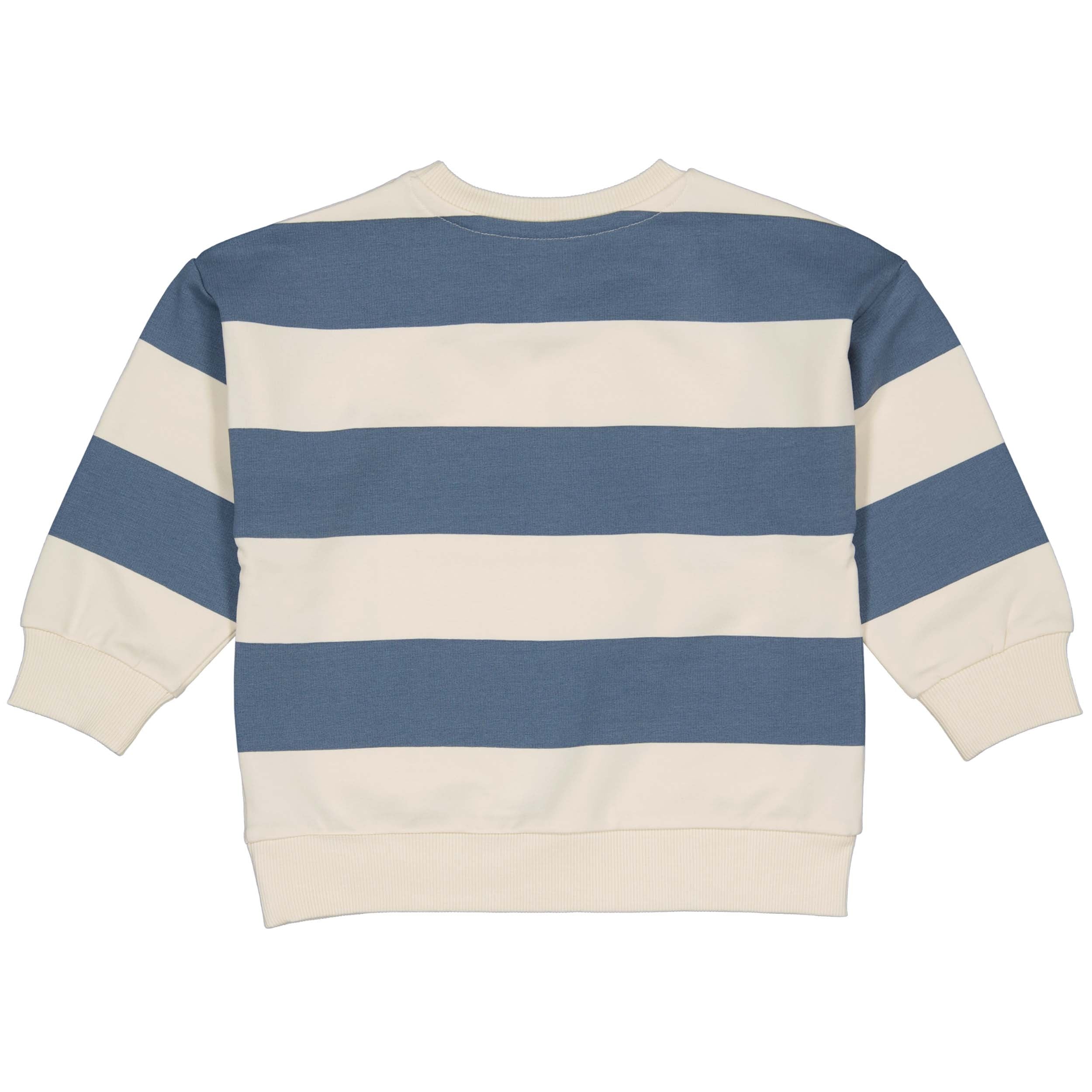 Trui Beige gestreept | AOP Taupe Stripe