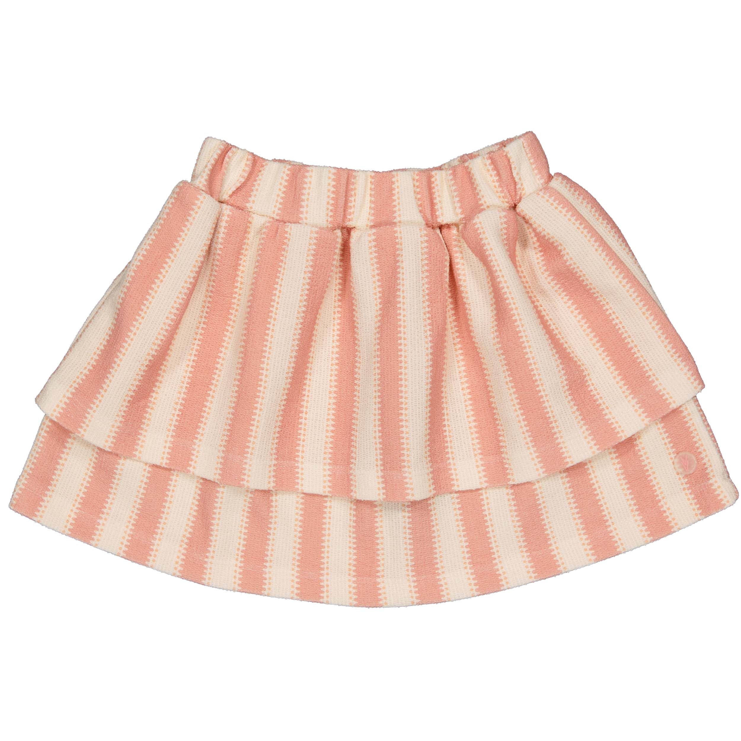 Rok Roze gestreept | Dark Mauve