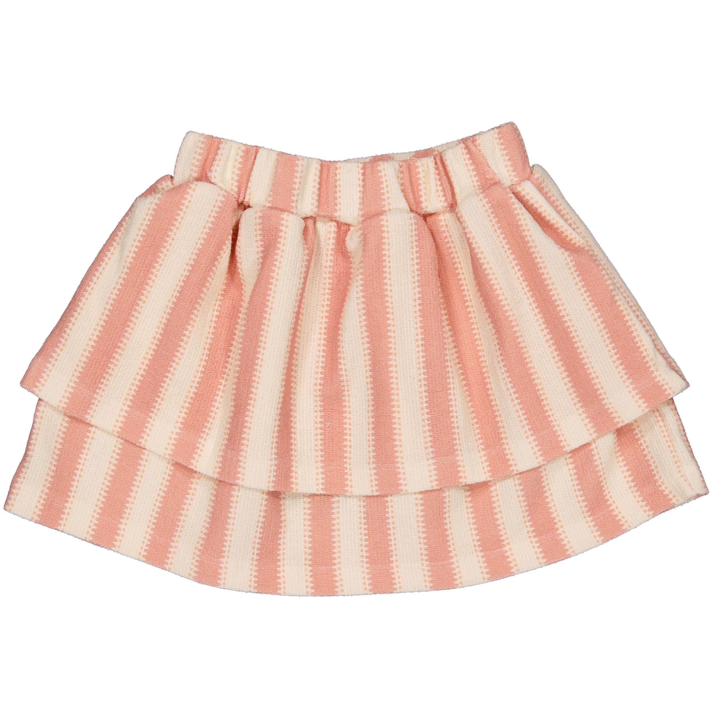 Rok Roze gestreept | Dark Mauve