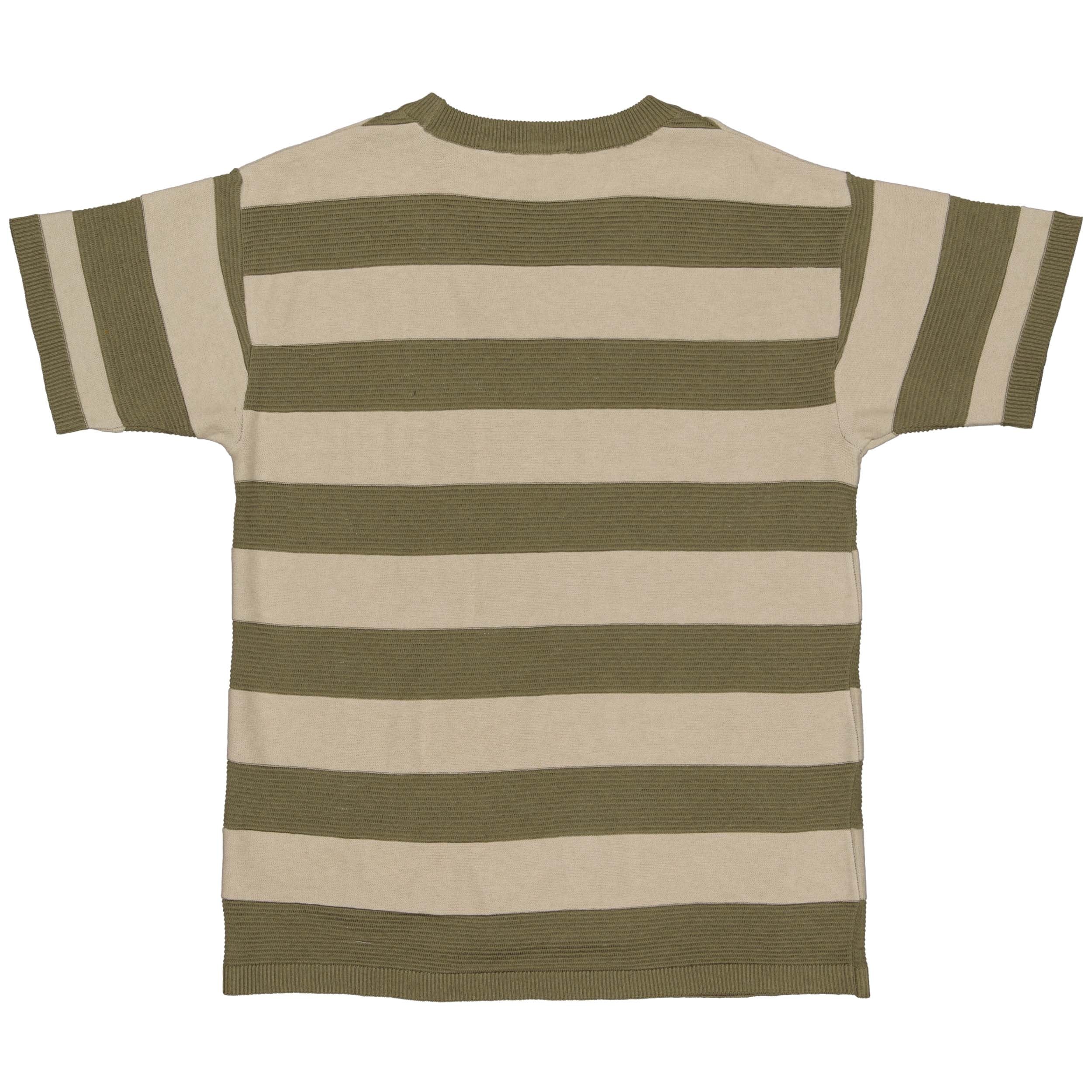 Shirt Groen | AOP Green Stripe