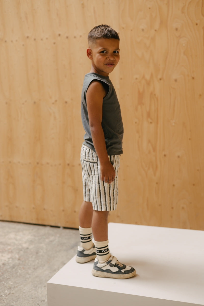 Broek Grijs | AOP Grey Stripe