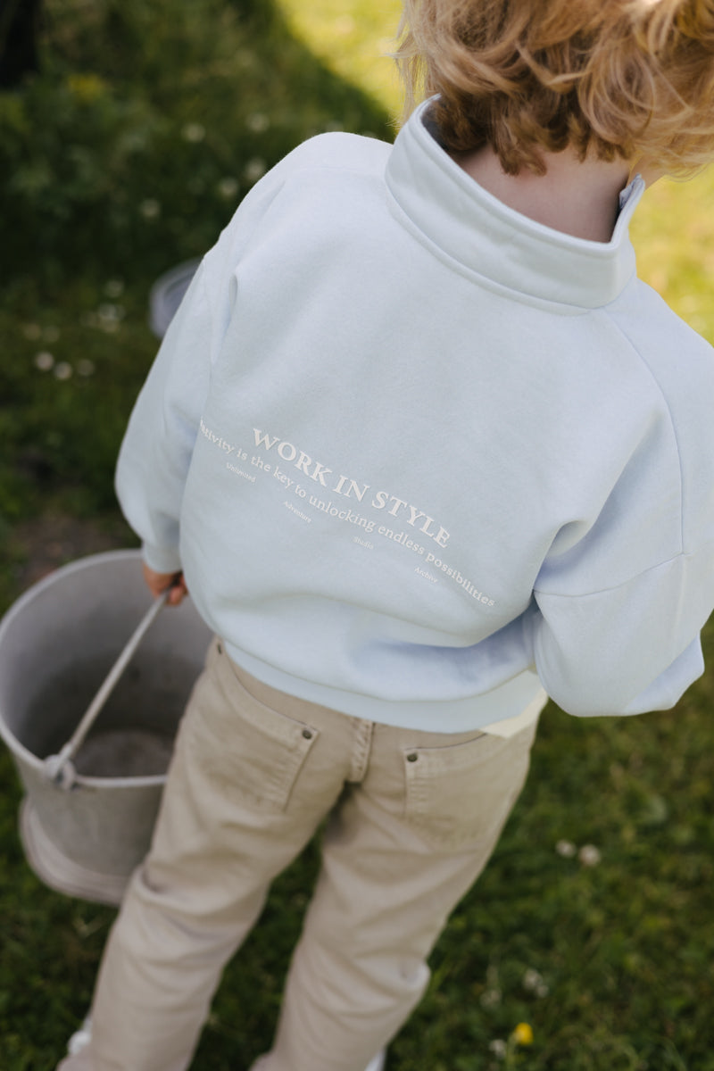 Sweater vintage blauw | Vintage Blue