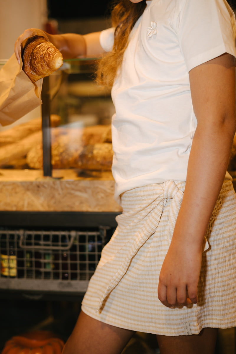 Rok geruit | AOP Yellow Check