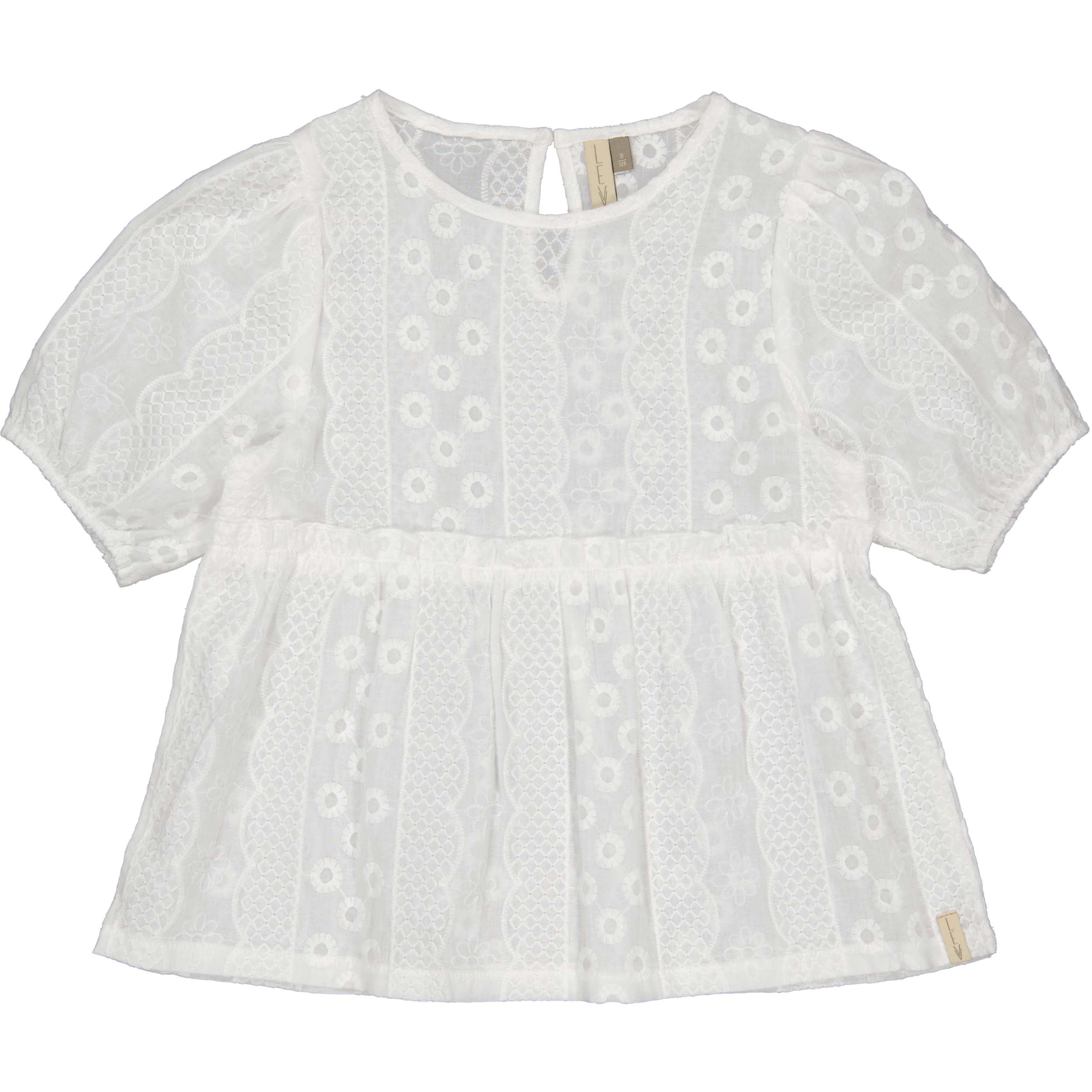 Blouse wit | White Marble