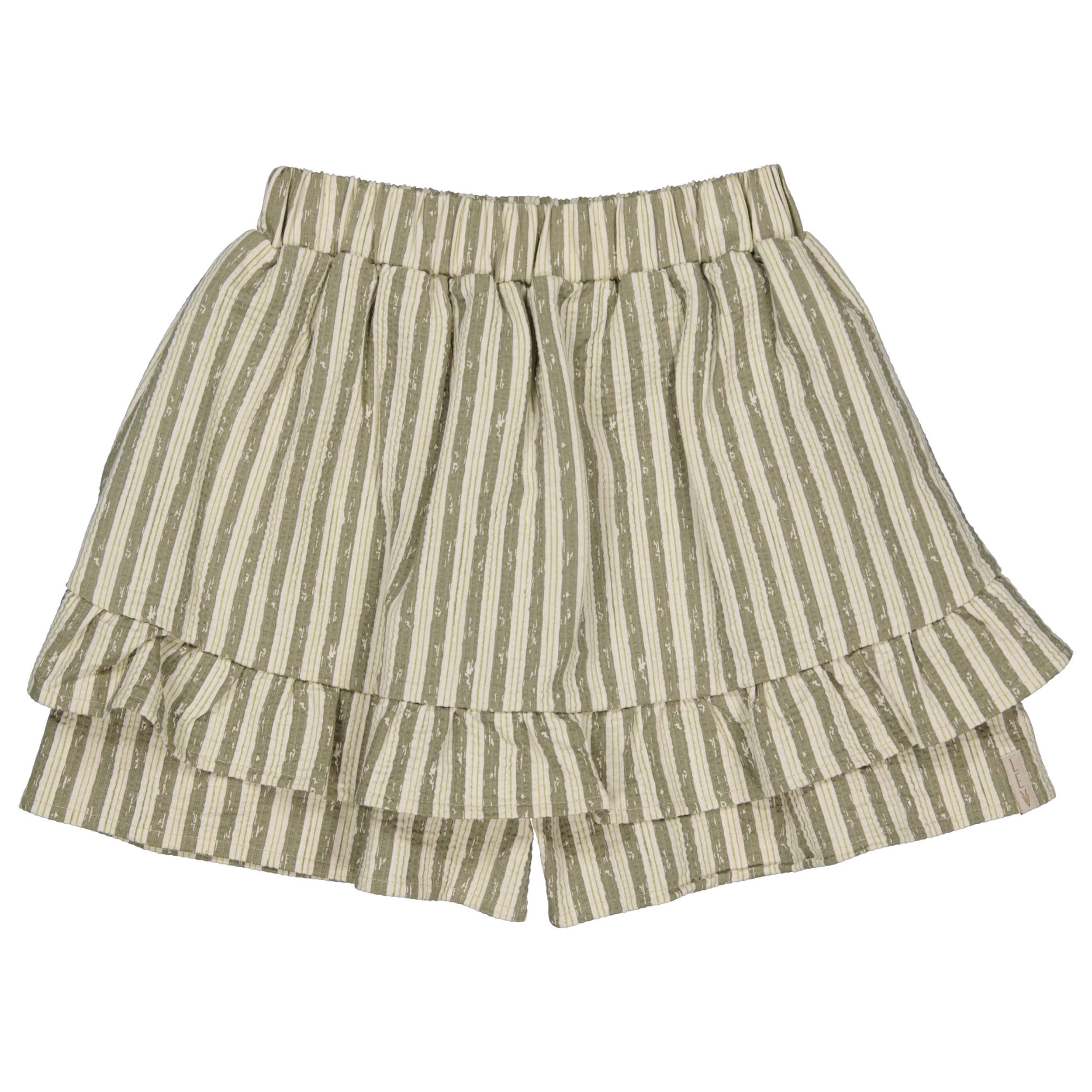 Broekrok gestreept. | AOP Green Stripe
