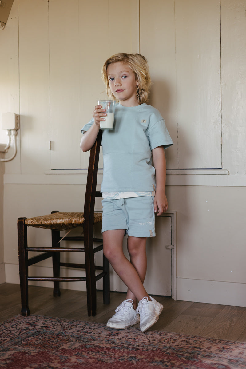 Shirt aquablauw | Dark Petrol