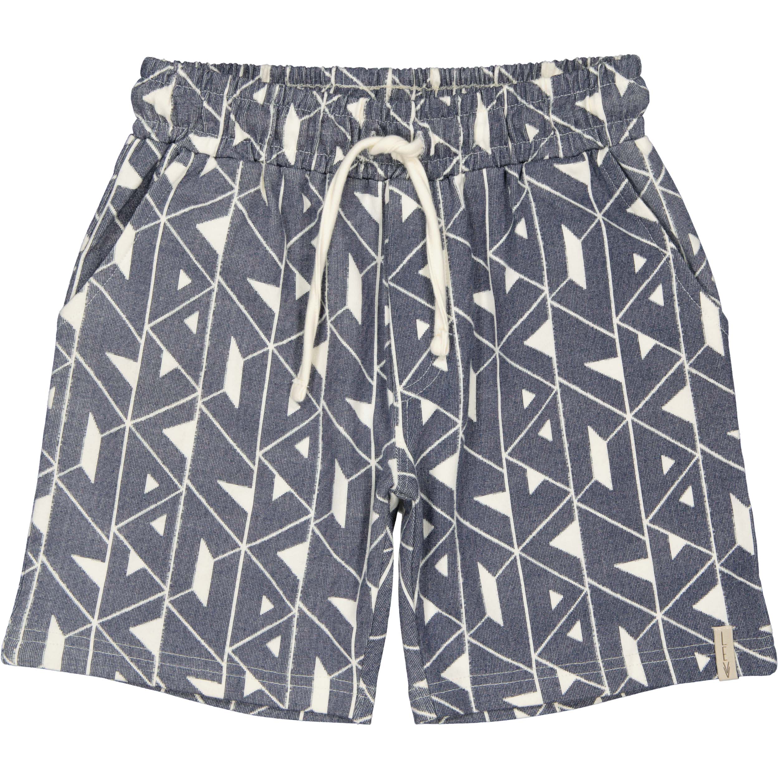Broek blauw me grafische print | AOP Blue Graphic