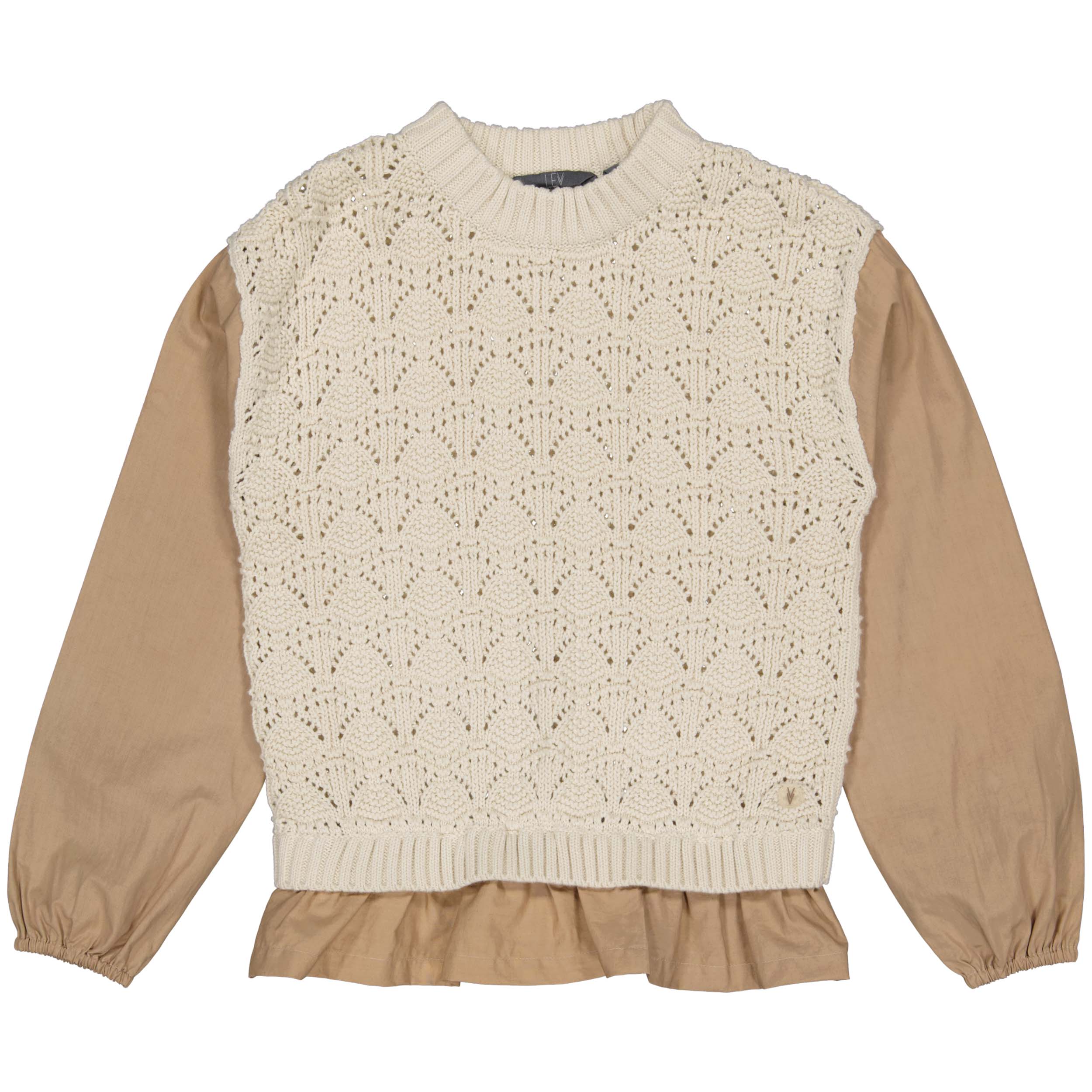 Pullover donker zand | Dark Sand