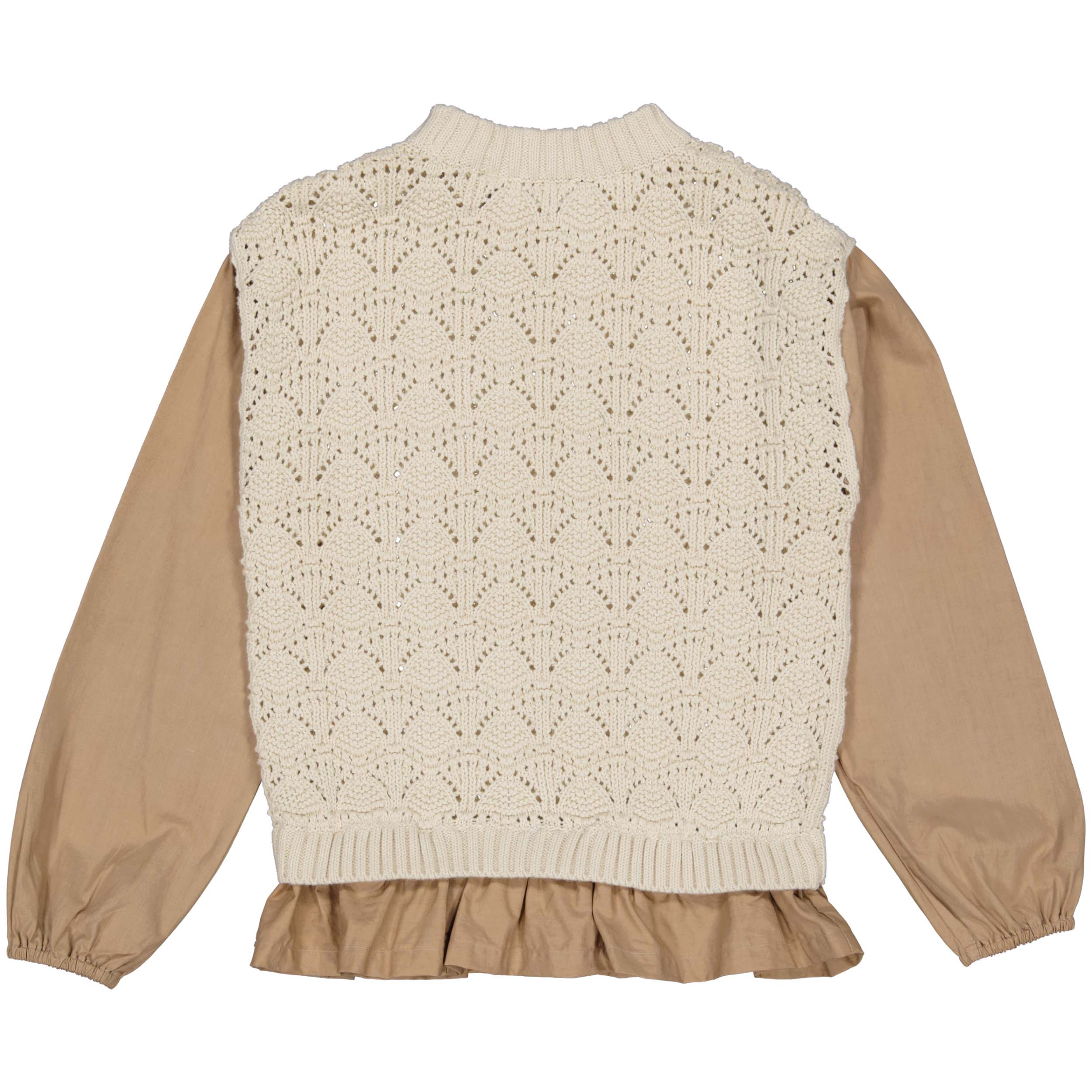 Pullover donker zand | Dark Sand