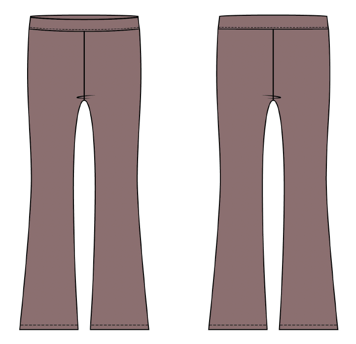 Flairbroek roze rood | Dark Mauve