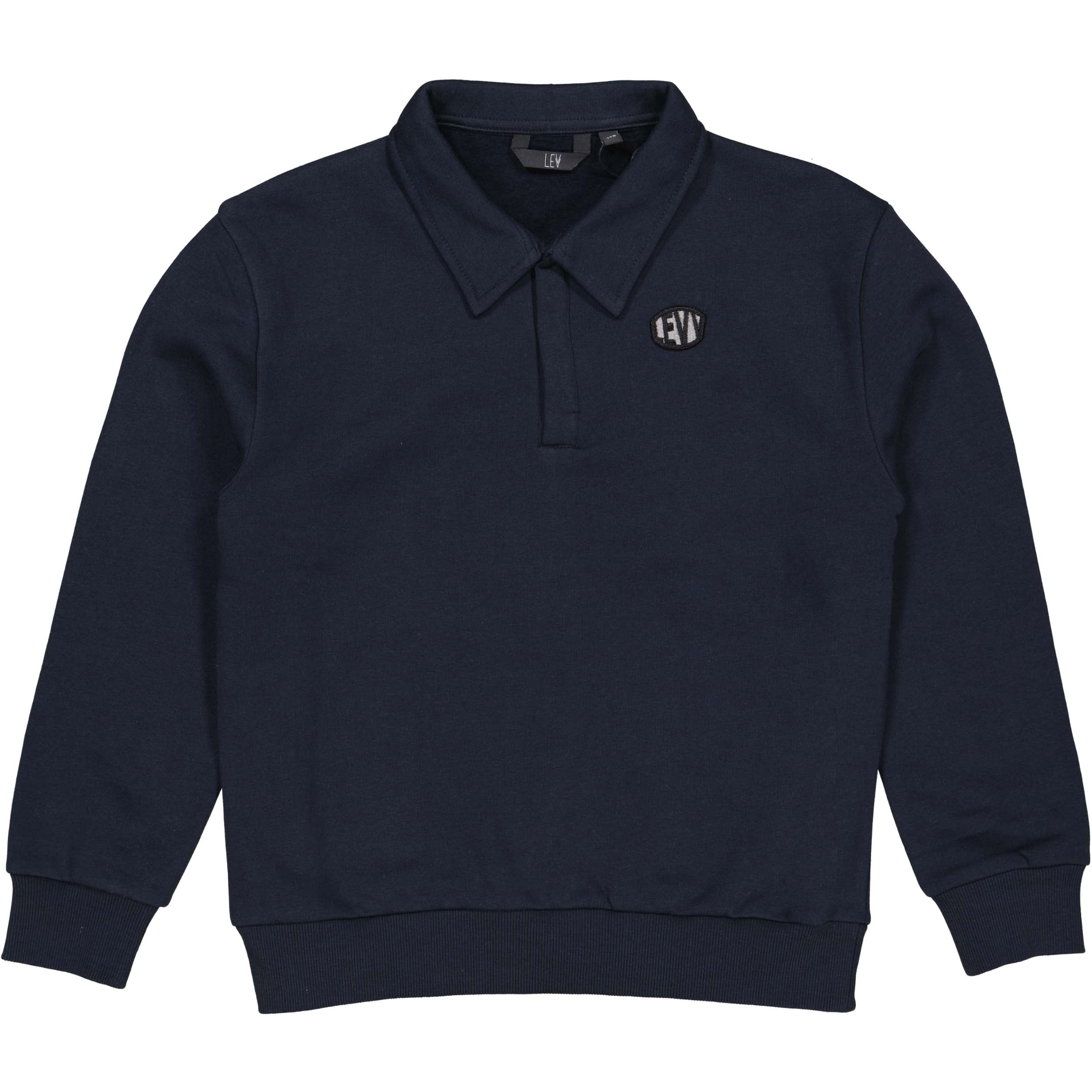 Sweater met logo | Dark Blue