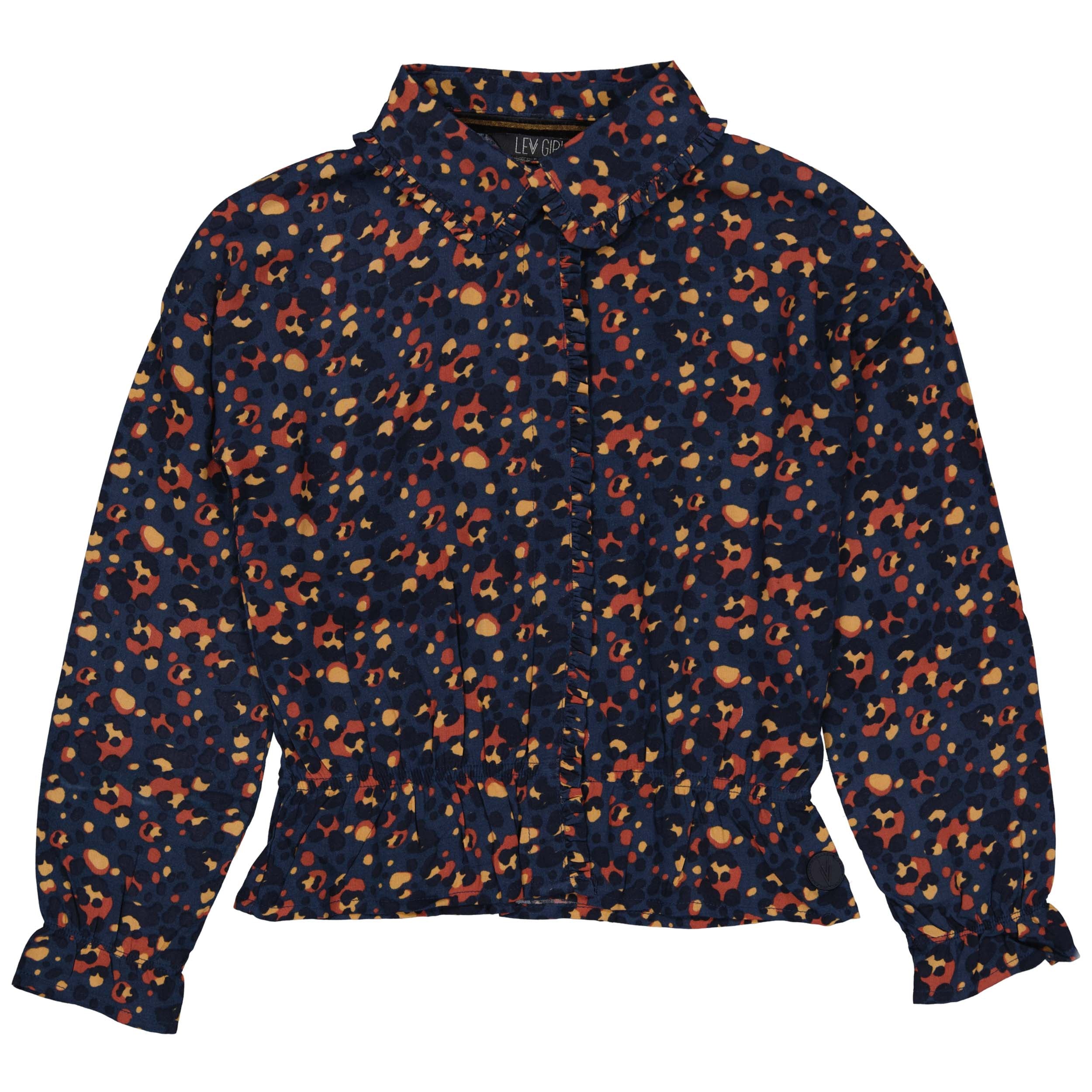 BLOUSE | AOP Blue Dot