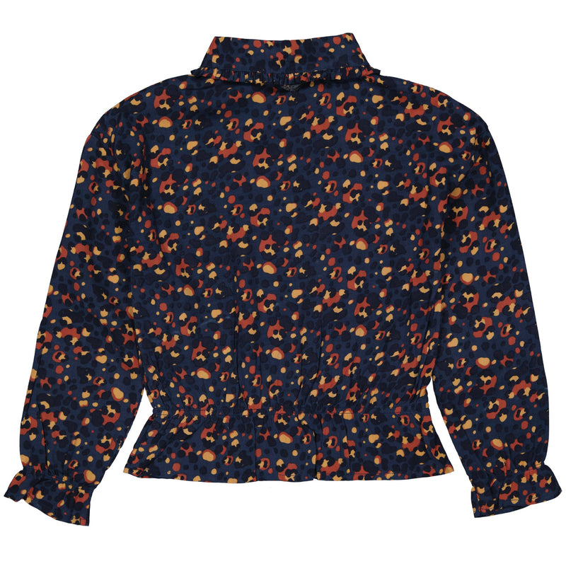 BLOUSE | AOP Blue Dot