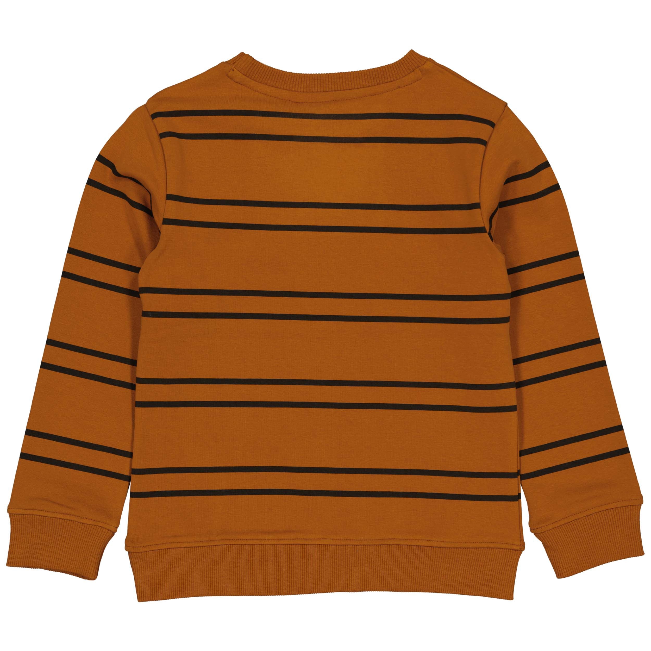 SWEATER | AOP Brown Stripe