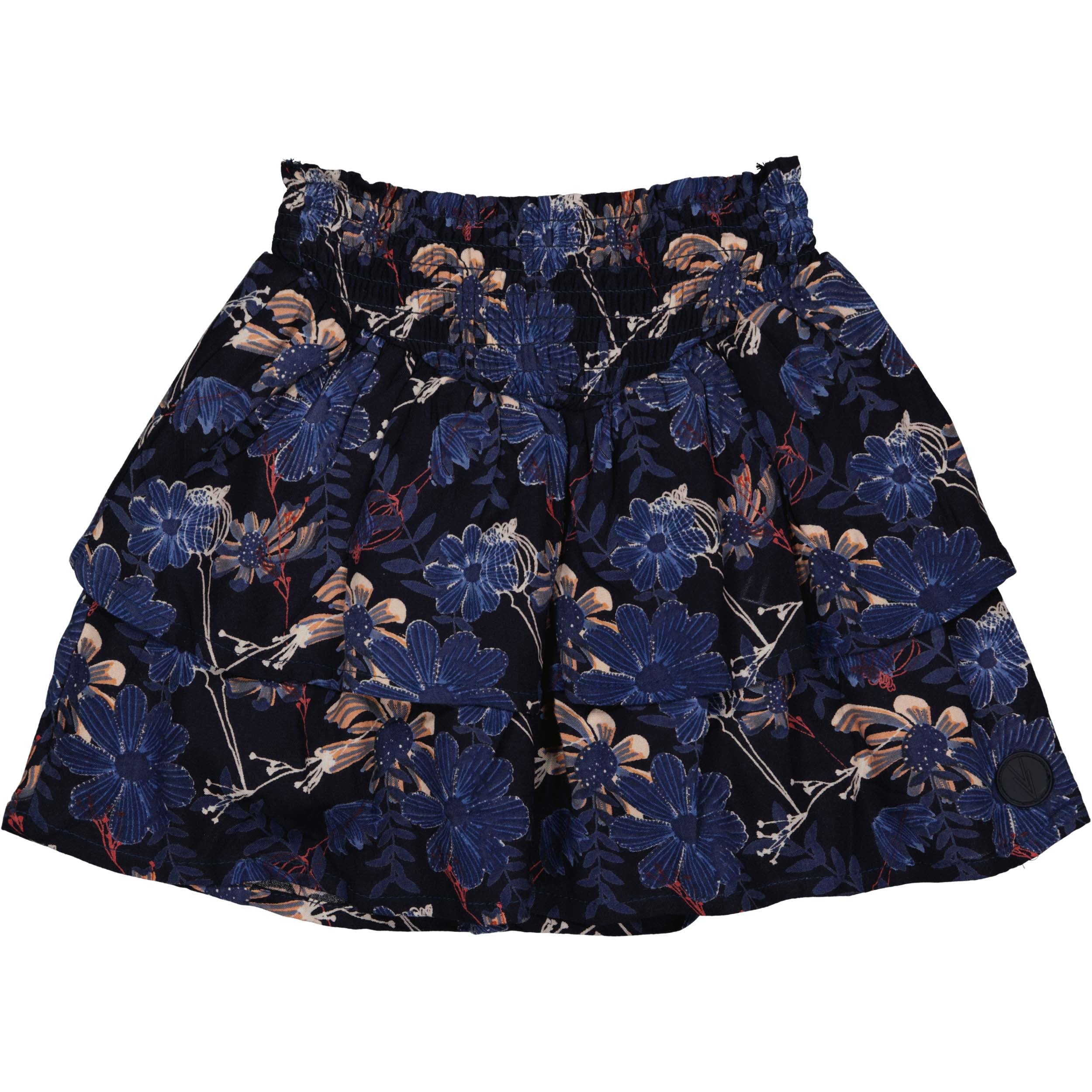 SKIRT | AOP Blue Flower