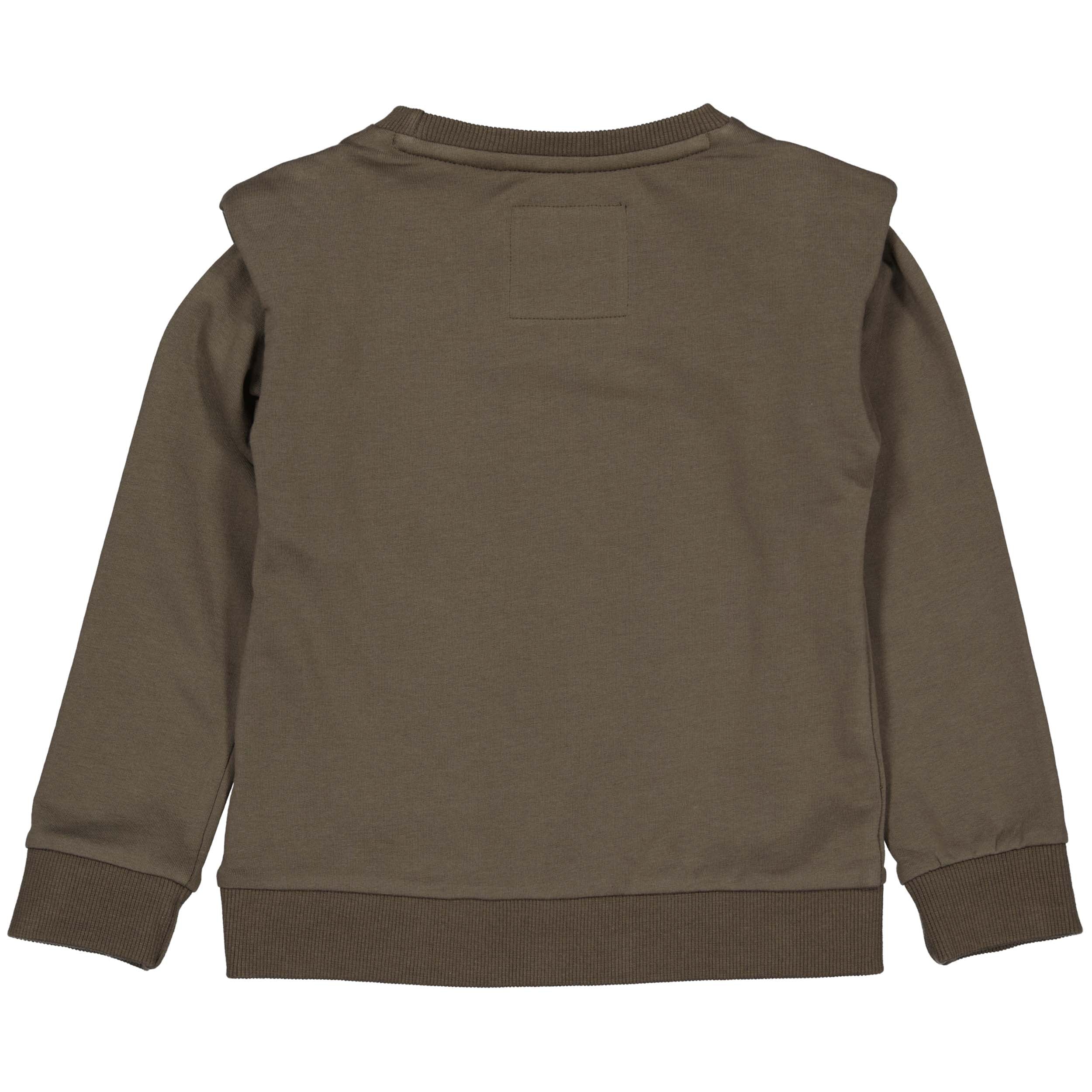 SWEATER | AOP Green Leaves