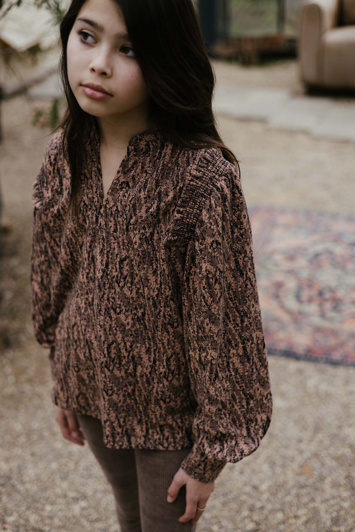 BLOUSE | Brown