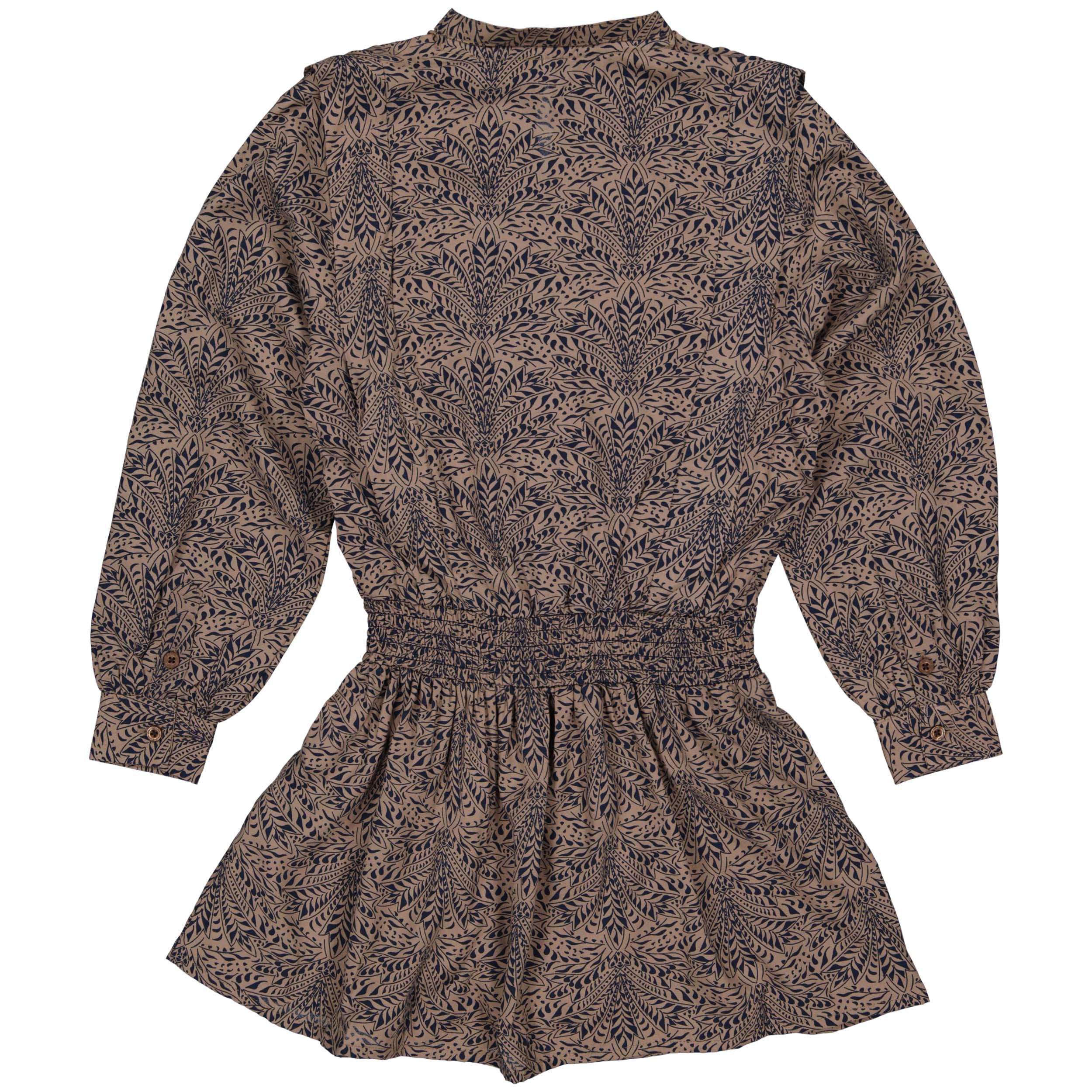 Dress | AOP Taupe Graphic