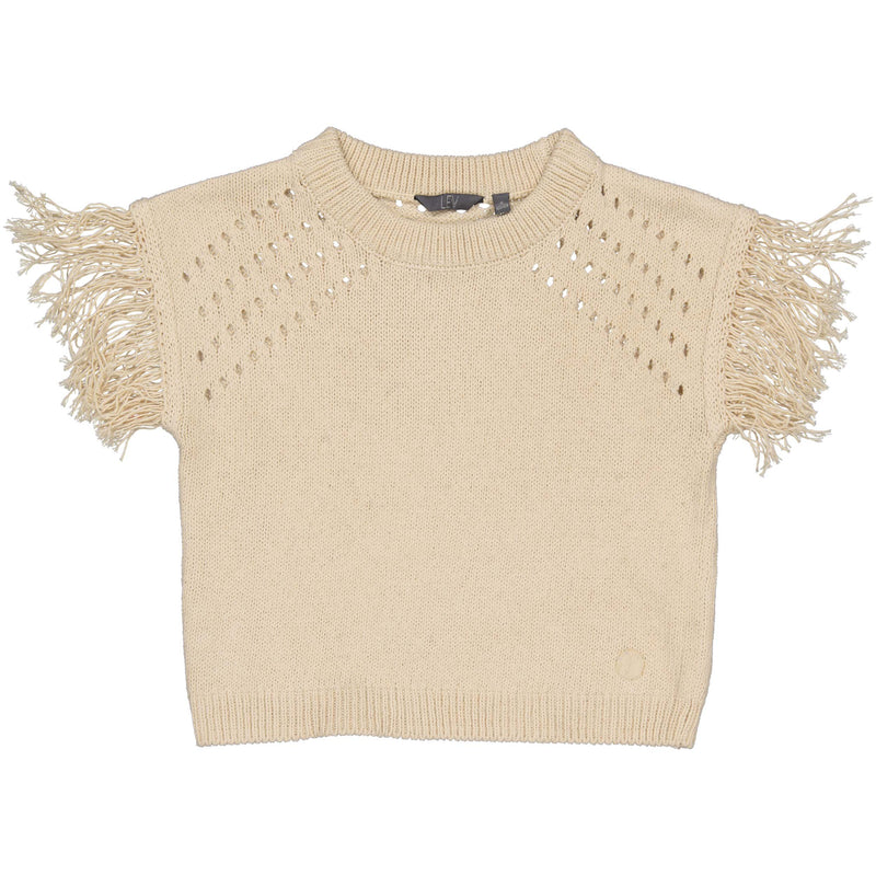 Knitted Top | Ivory White