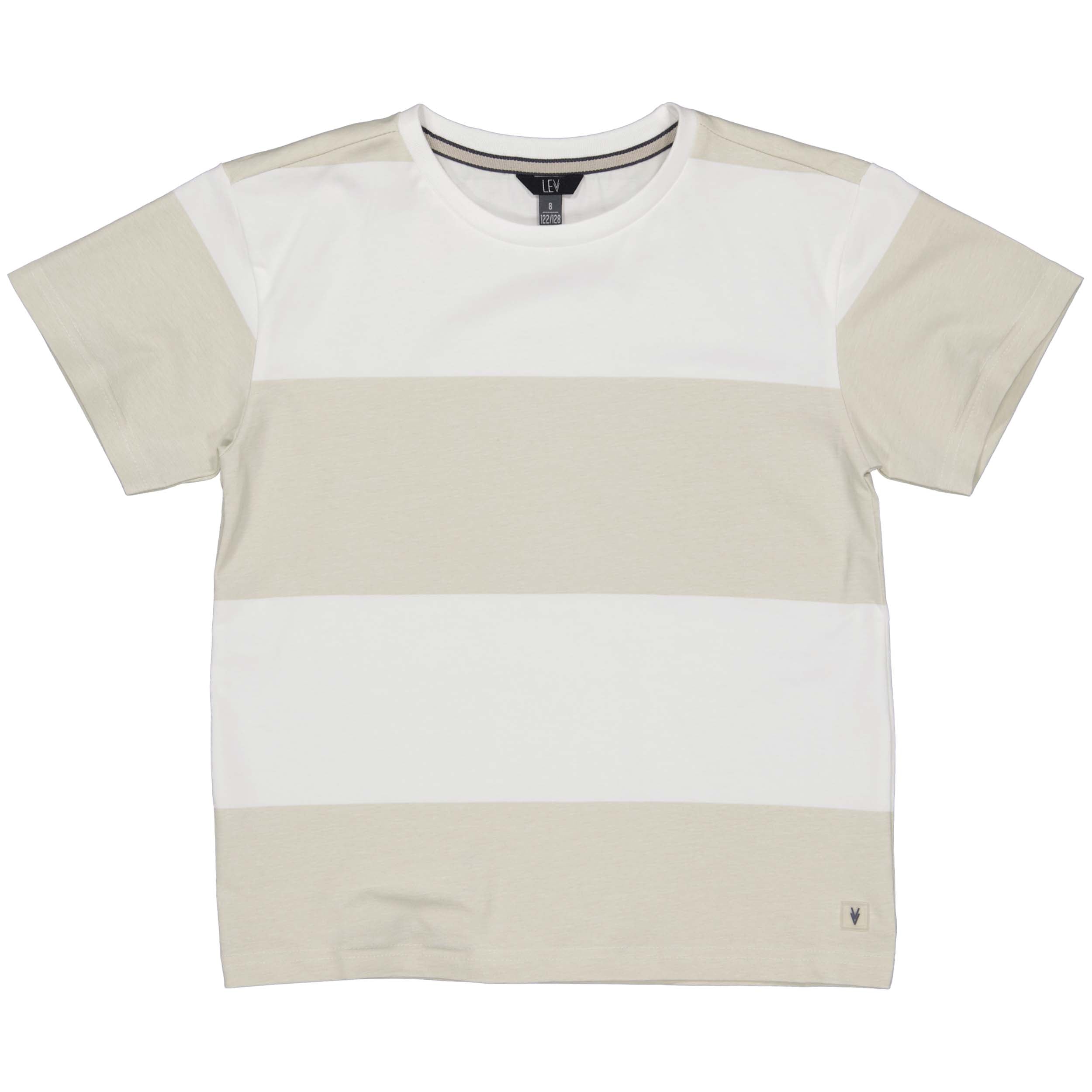 Oversized Shortsleeve | AOP White Stripe