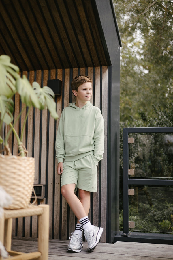 Hooded Sweater | Soft Green