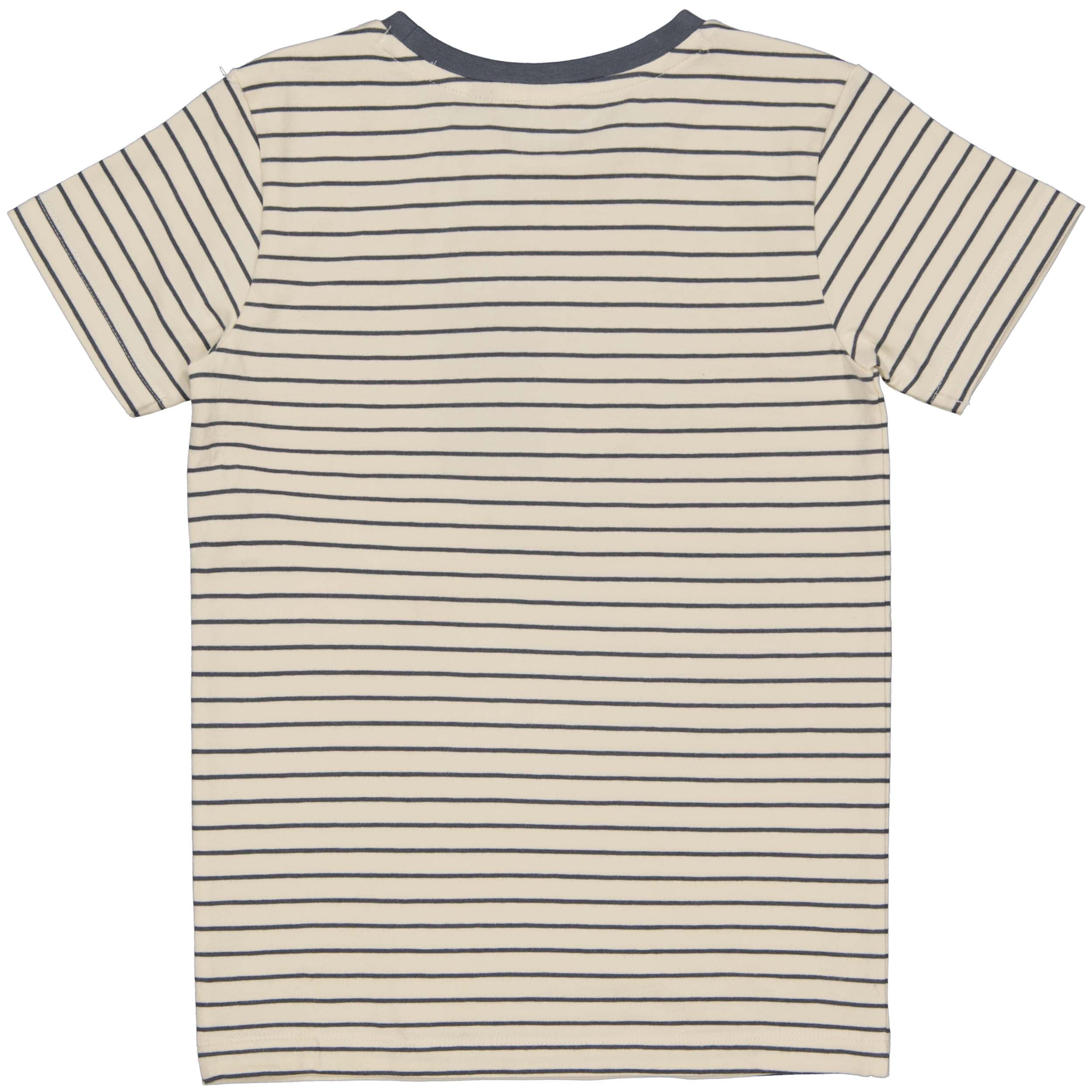 SHORTSLEEV | AOP Blue Stripe