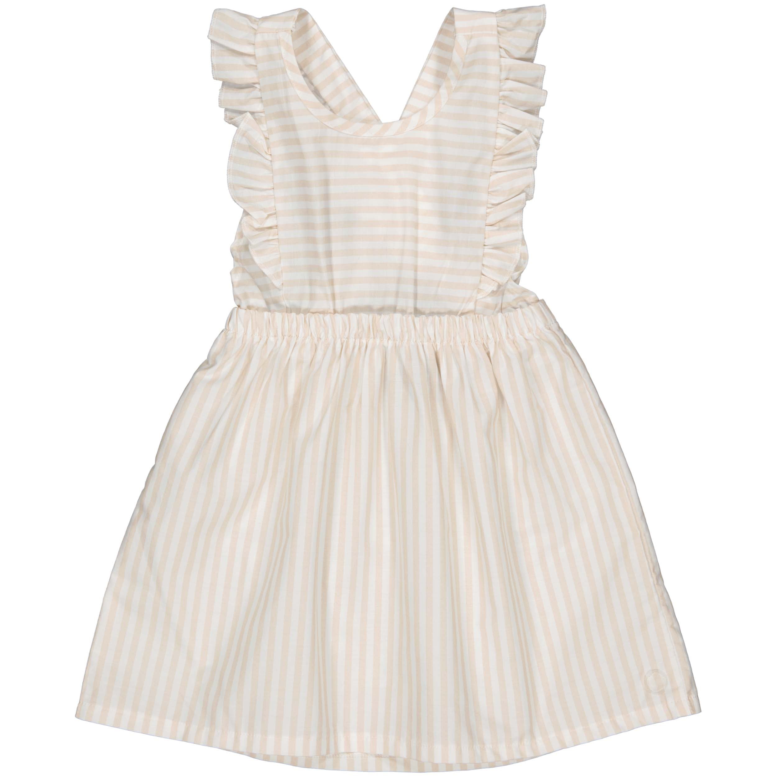 DRESS | AOP White Stripe