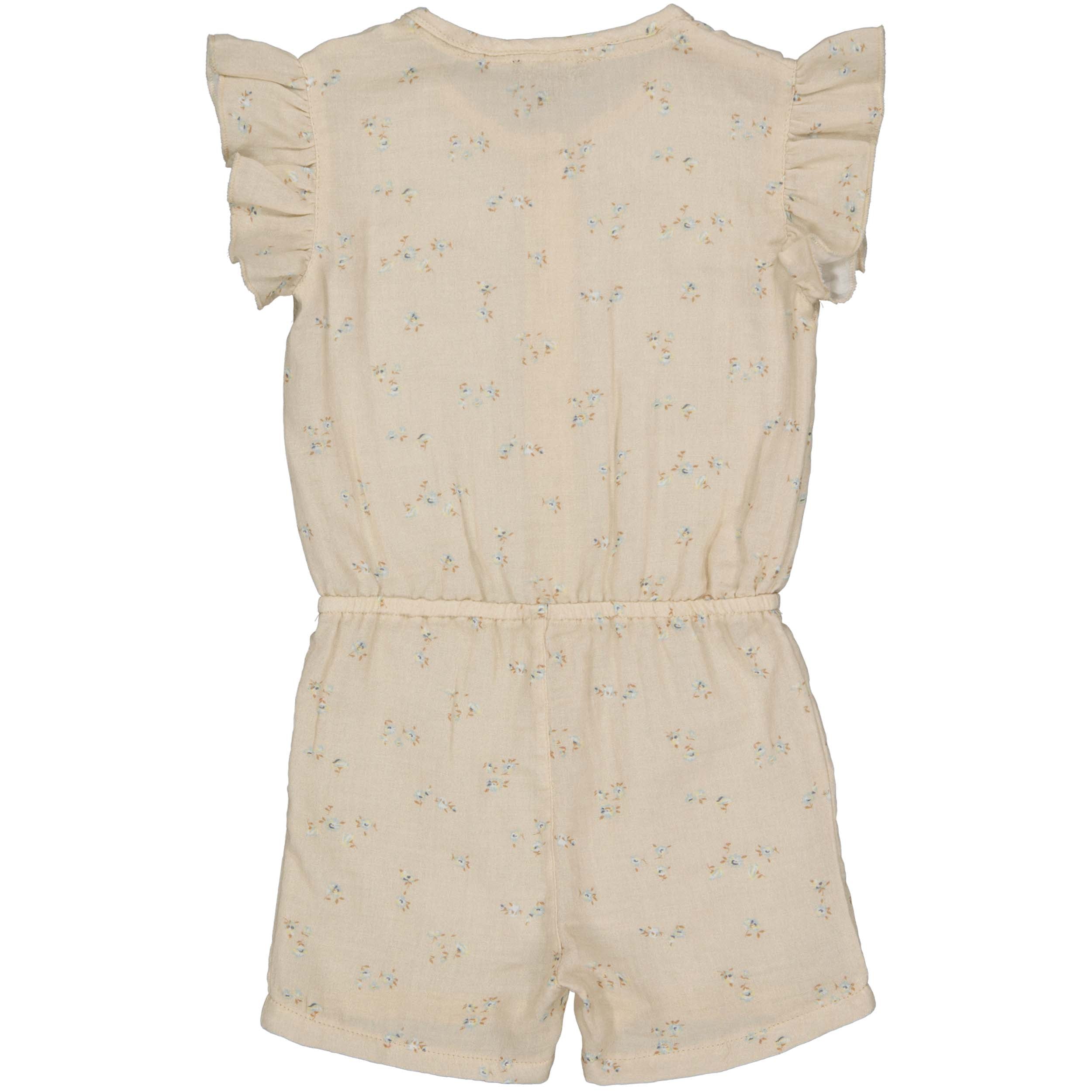 JUMPSUIT | AOP White Flower