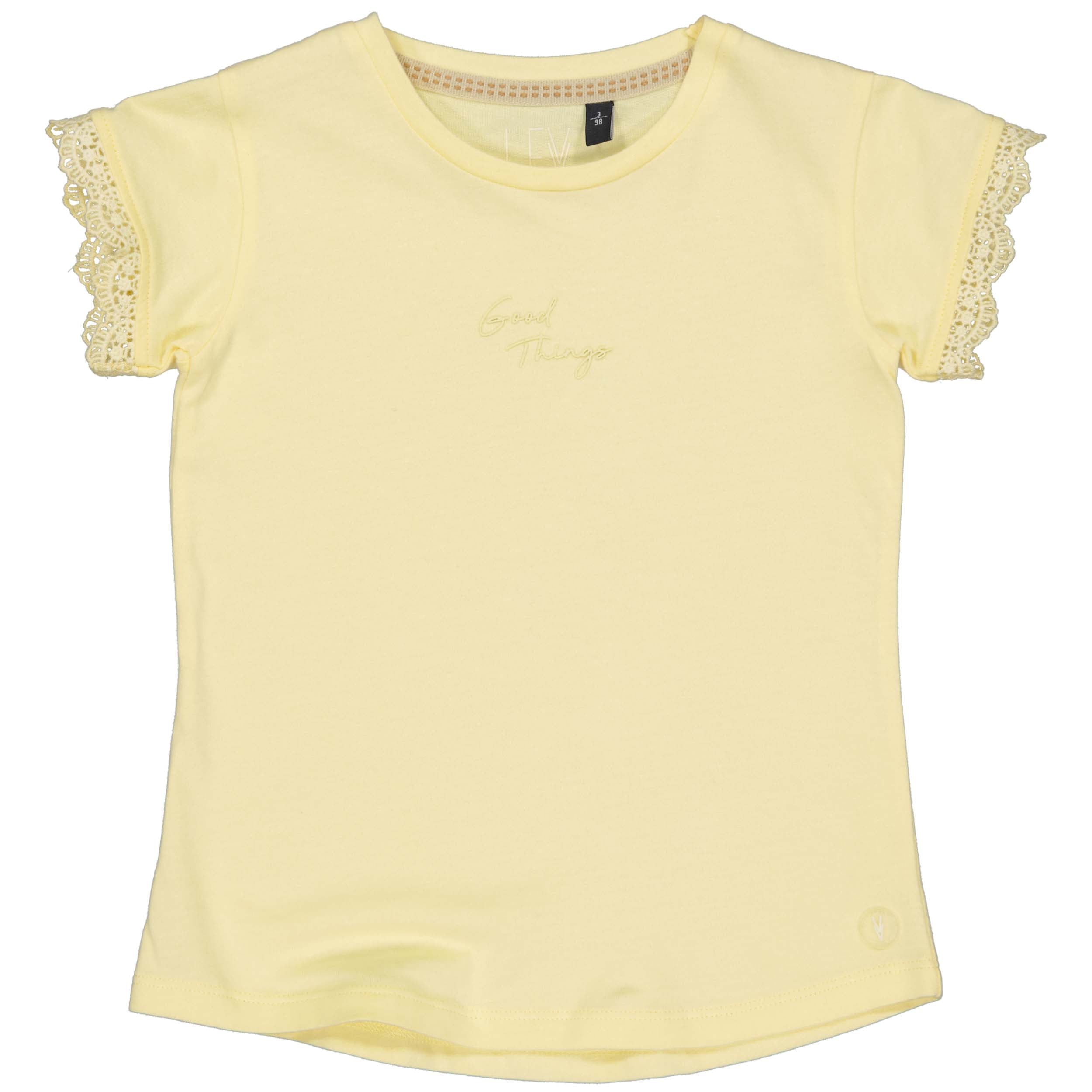 SHORTSLEEV | Soft Yellow