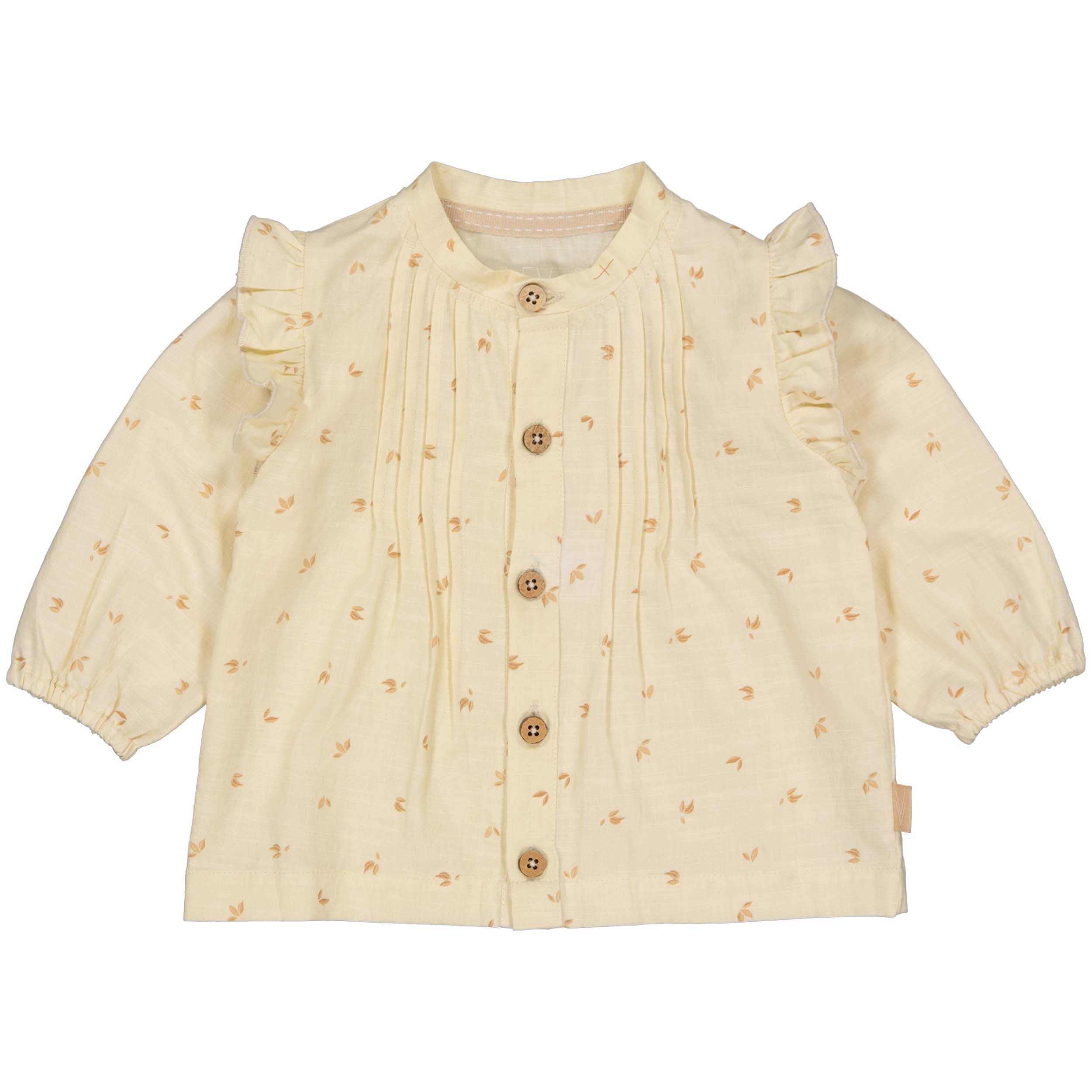 BLOUSE | AOP Yellow Animal