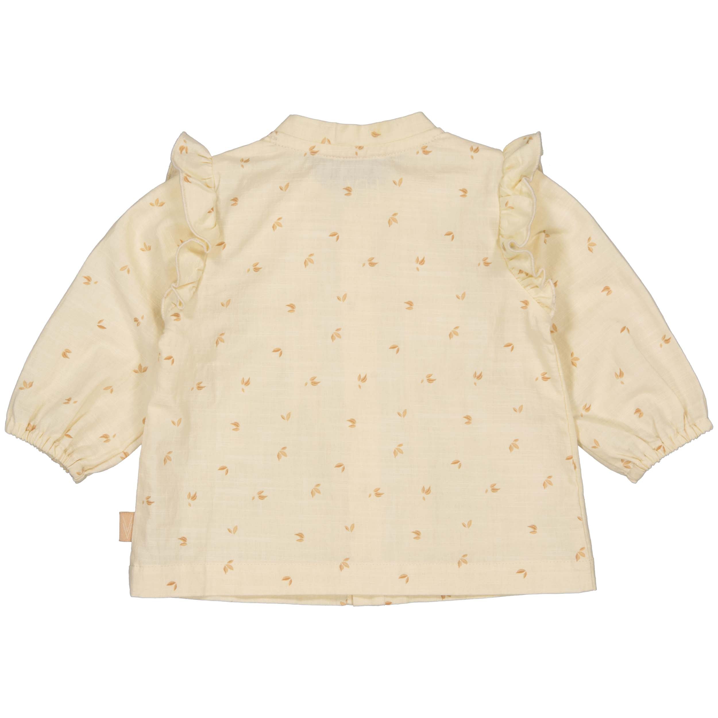 BLOUSE | AOP Yellow Animal