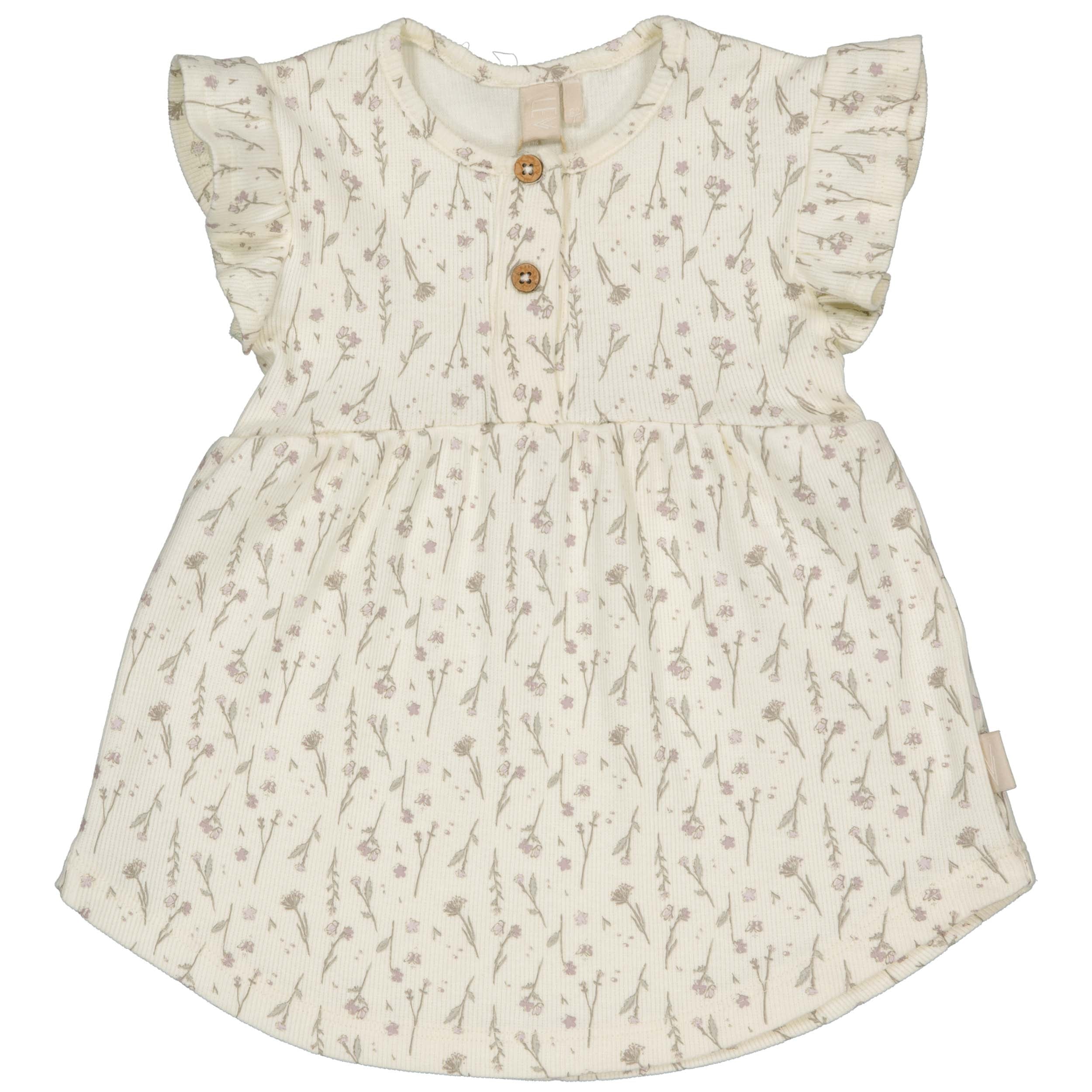 Dress White | AOP White Flower