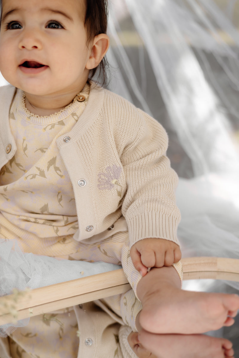 Shirt geel met bloemenprint | AOP Yellow Flower