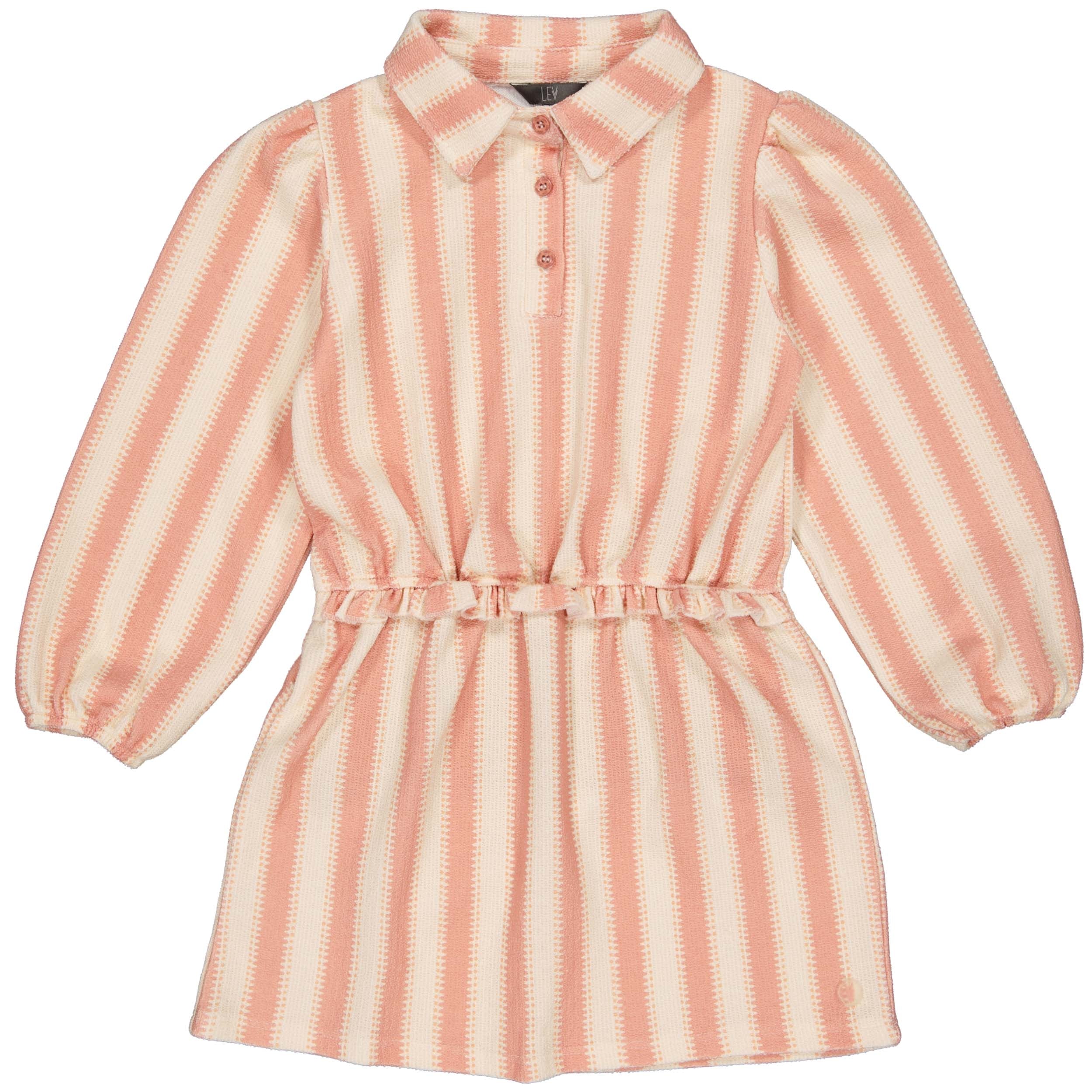 Dress Pink Stripe | AOP Pink Stripe