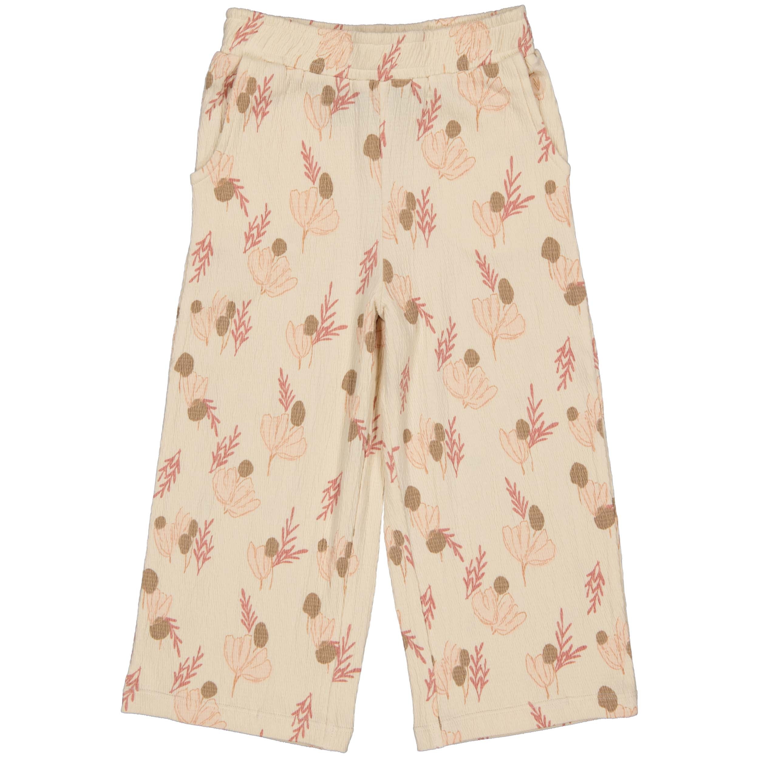 PANTS | AOP Pink Leaves