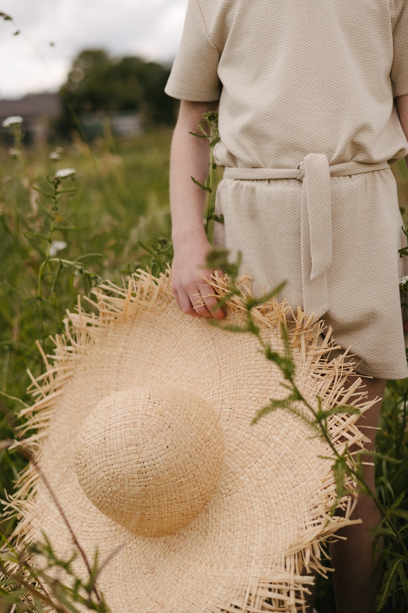 PANTS | AOP Taupe Animal