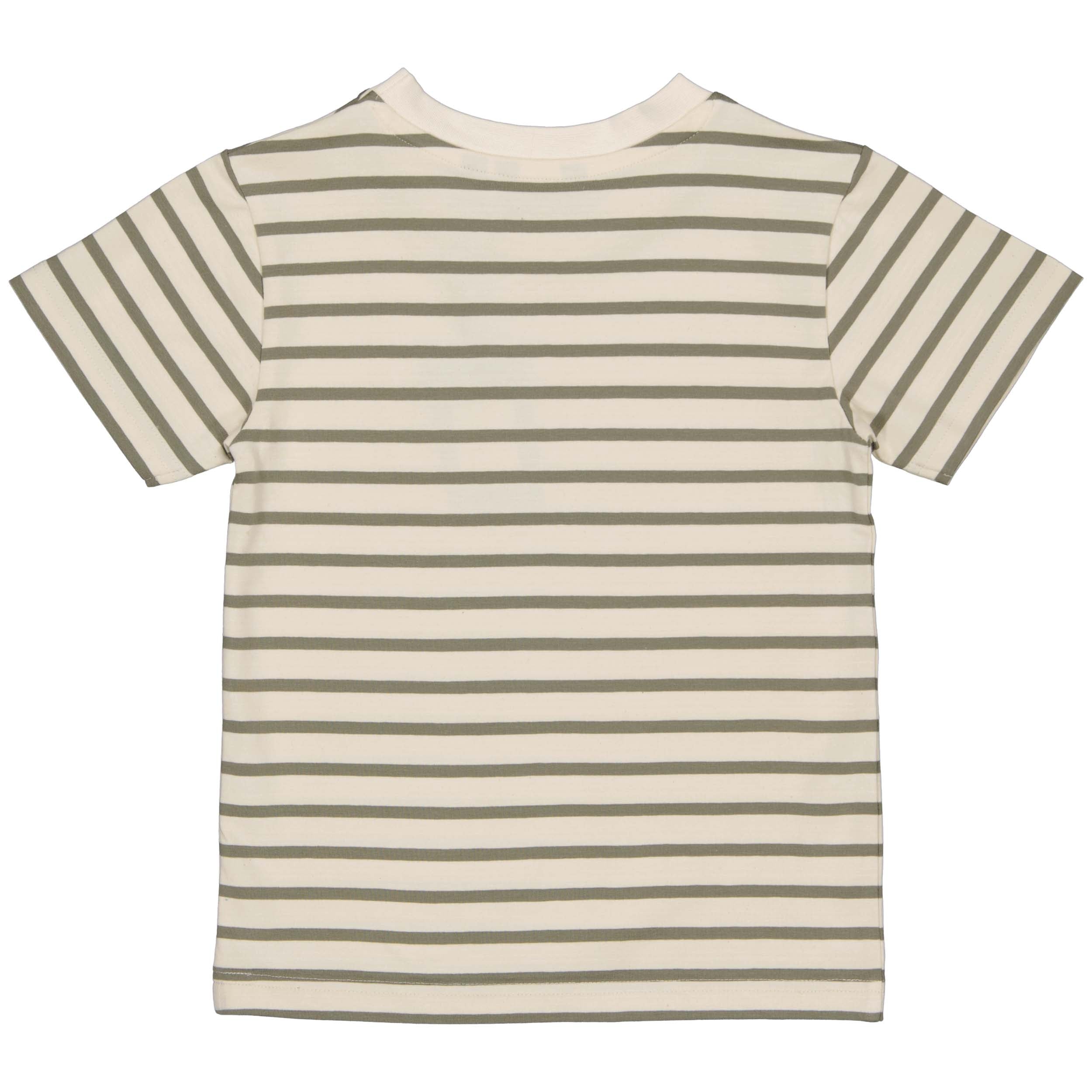 Shirt Cream | AOP Cream Stripes