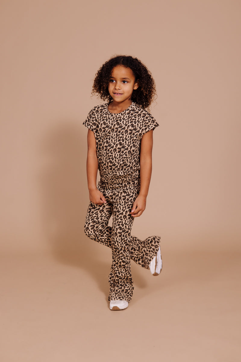 SHIRT | AOP Taupe Animal