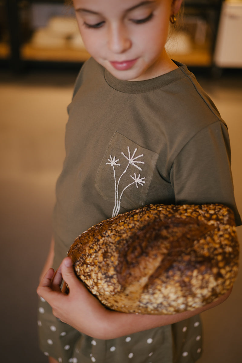 Shirt olijfgroen | Dark Olive