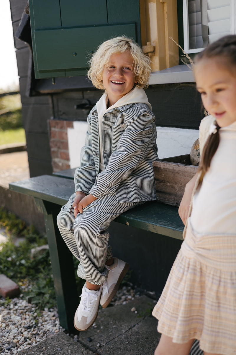 Jas gestreept | AOP Blue Stripe