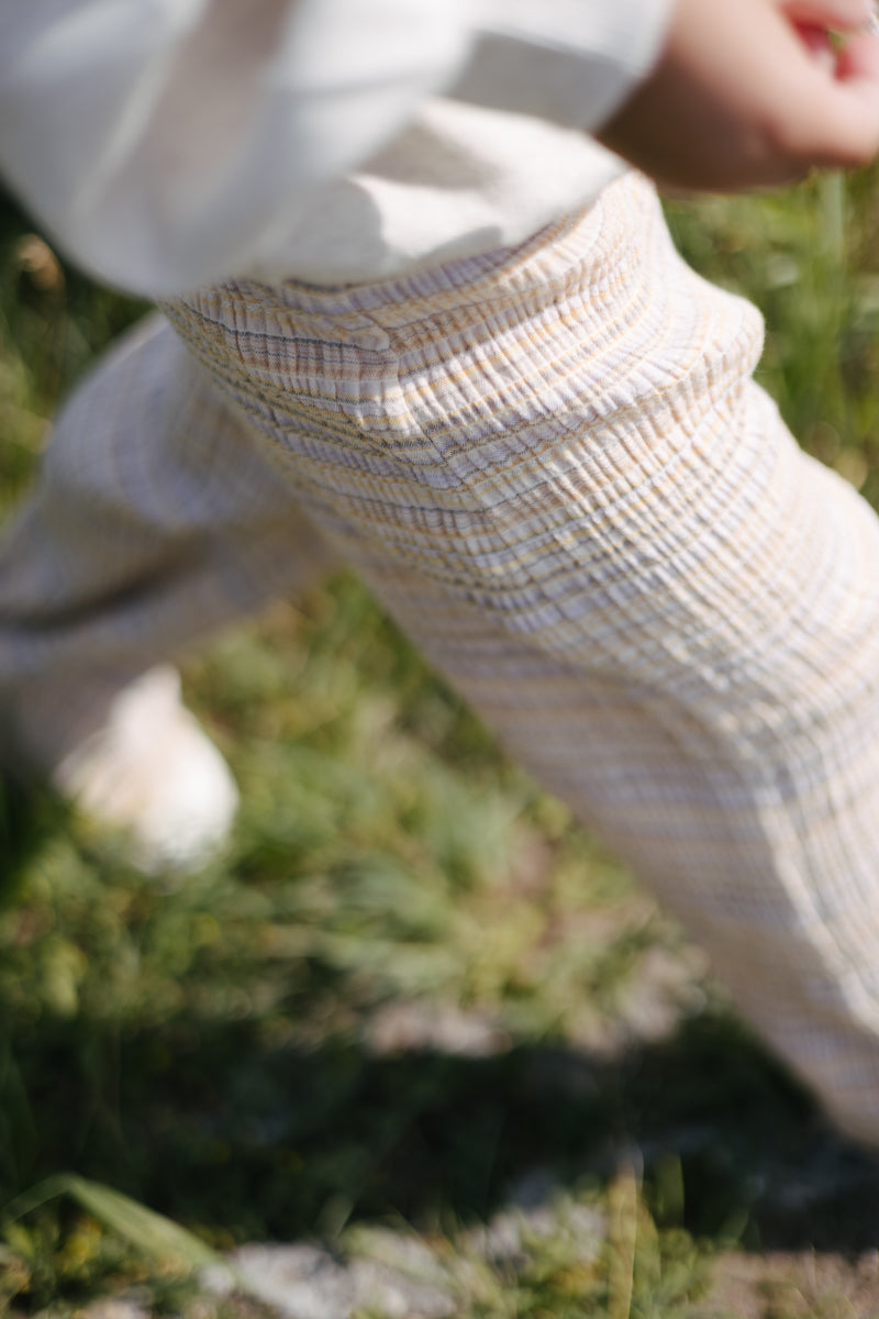 Broek gestreept | AOP Purple Stripe