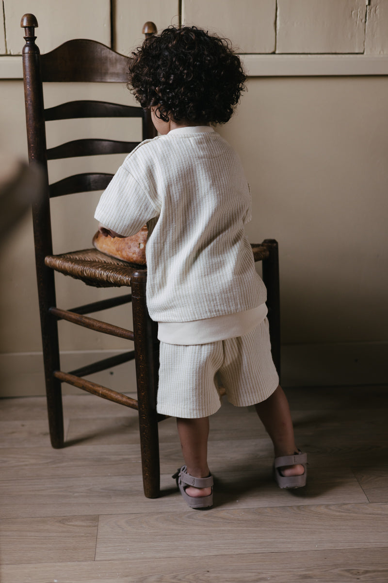 Shirt gestreept | AOP Off White Stripe